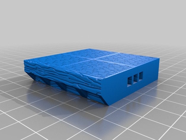 OpenForge Oriental Pagoda - Tabletop - DND - Pathfinder - RPG - 28 mm / 1" - Terrain - Dungeons & Dragons -