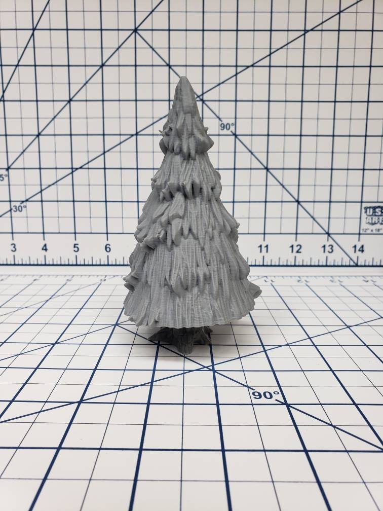 The Wilds of Wintertide Pine Trees - EC3D - DND - Pathfinder - Dungeons & Dragons - RPG - Tabletop - 28 mm / 1" - Scatter Terrain