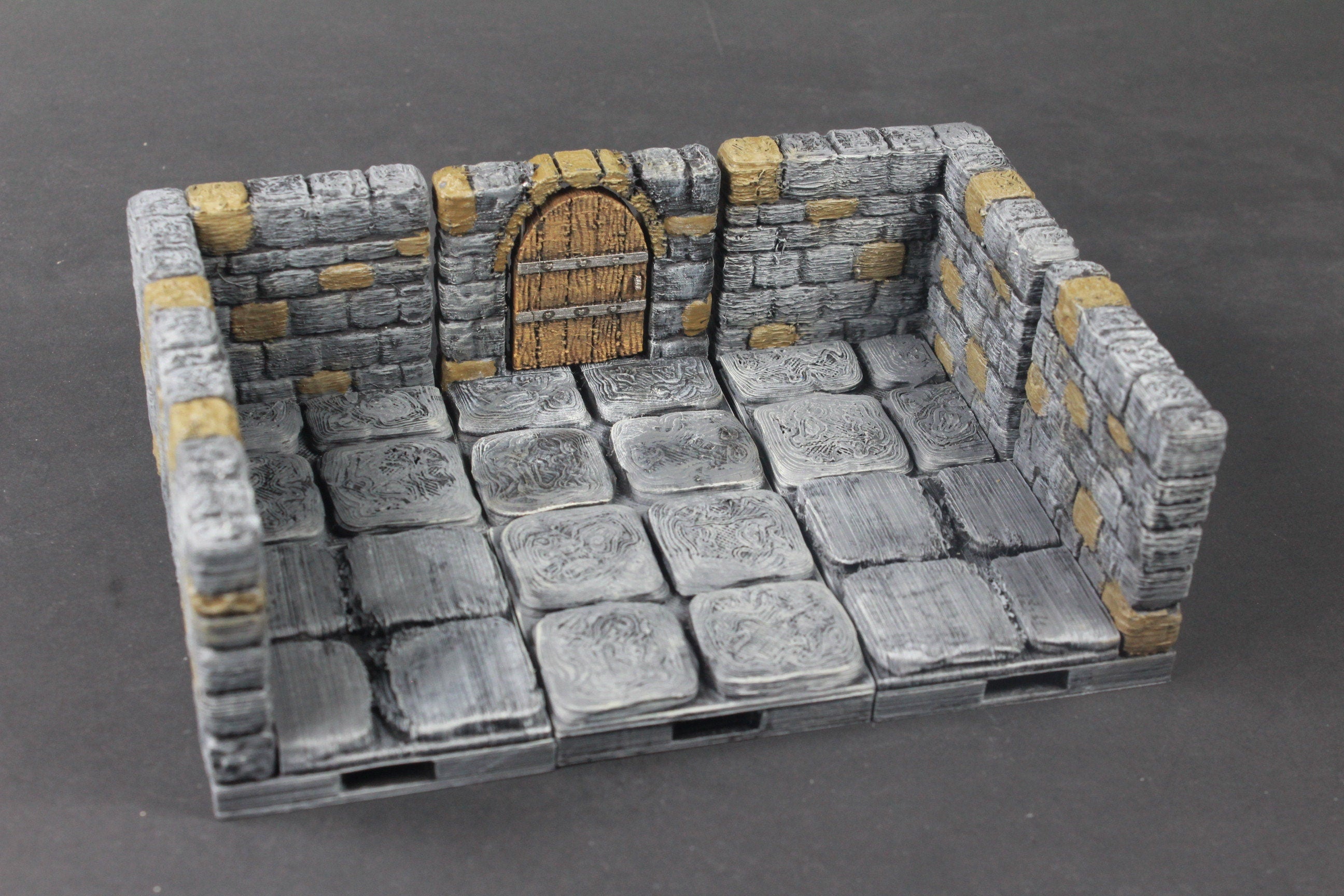 Dungeon Stone Premium Set 60 Tiles! - OpenLock - Openforge - DND - Pathfinder - RPG - Tabletop