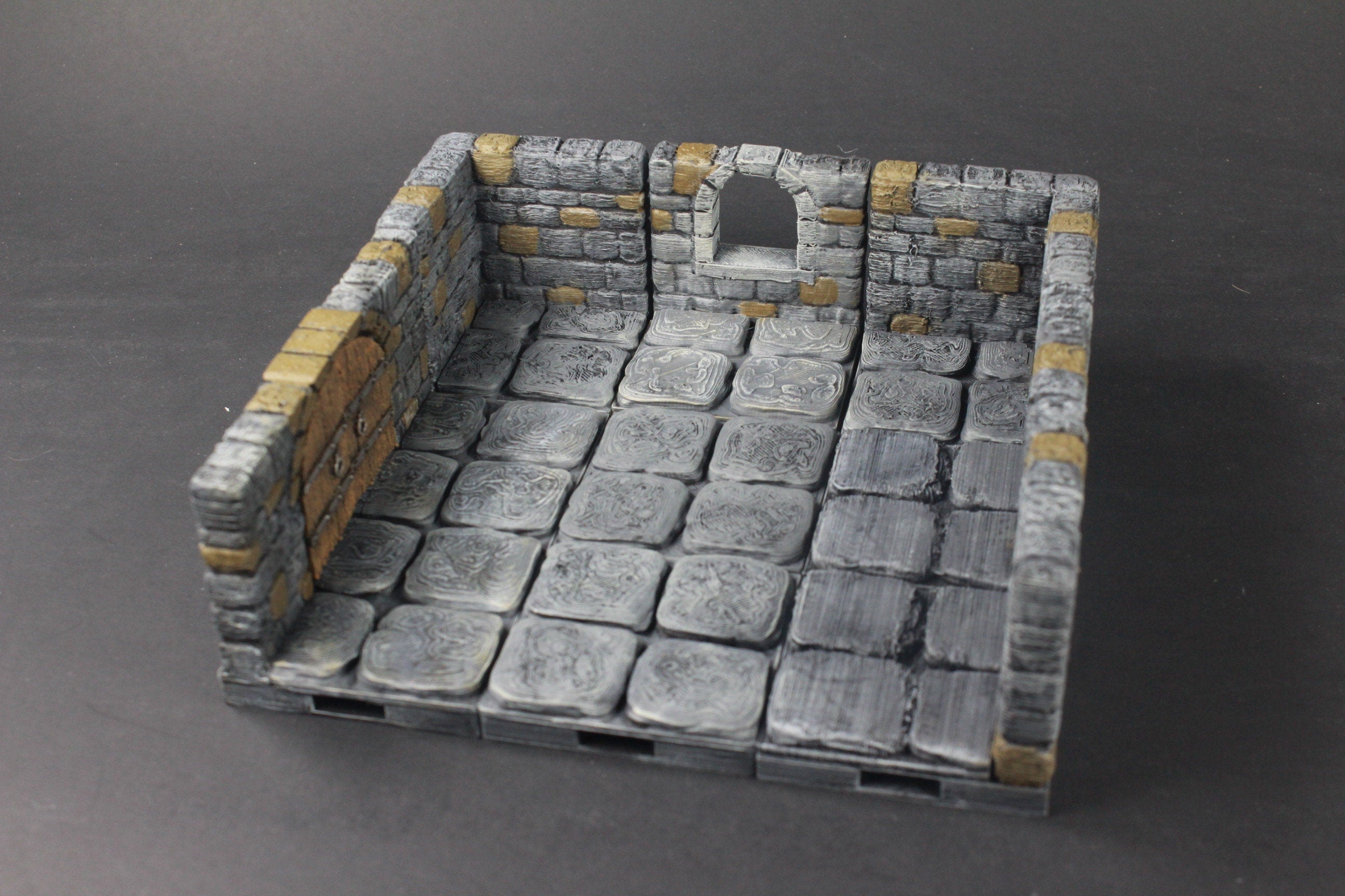 Dungeon Stone Deluxe Set 45 Tiles! - OpenLock - Openforge - DND - Pathfinder - RPG - Tabletop