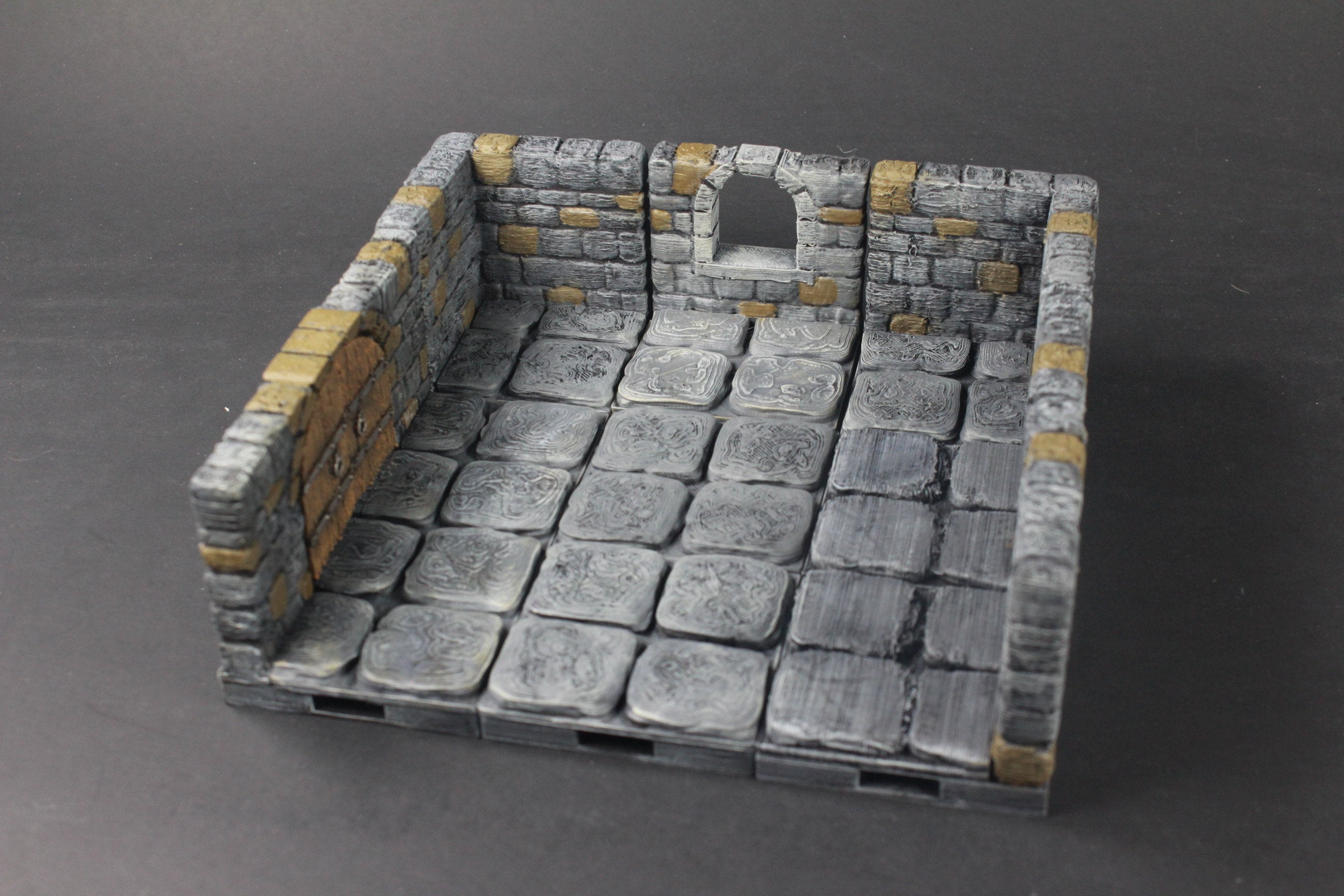 Dungeon Stone Starter Set 26 Tiles! - OpenLock - Openforge - DND - Pathfinder - RPG - Tabletop