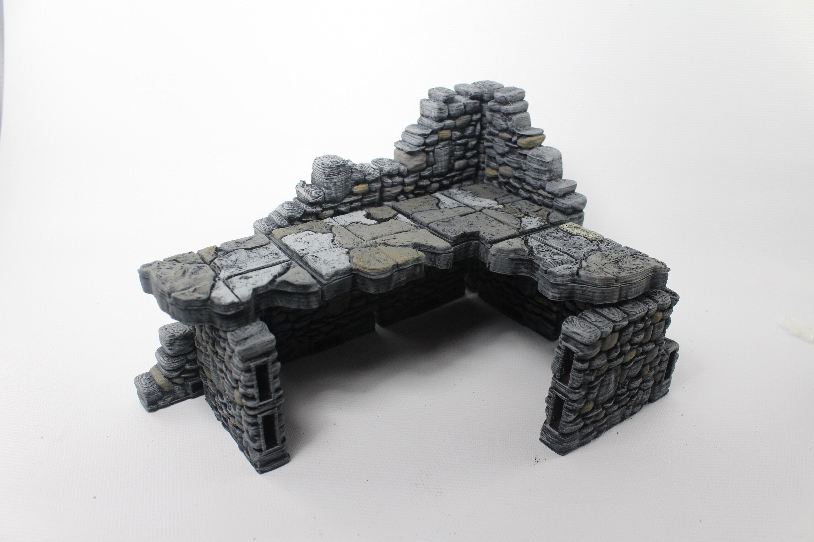 Ruined Stone Premium Set 60 Tiles! - OpenLock - Openforge - DND - Pathfinder - RPG - Tabletop