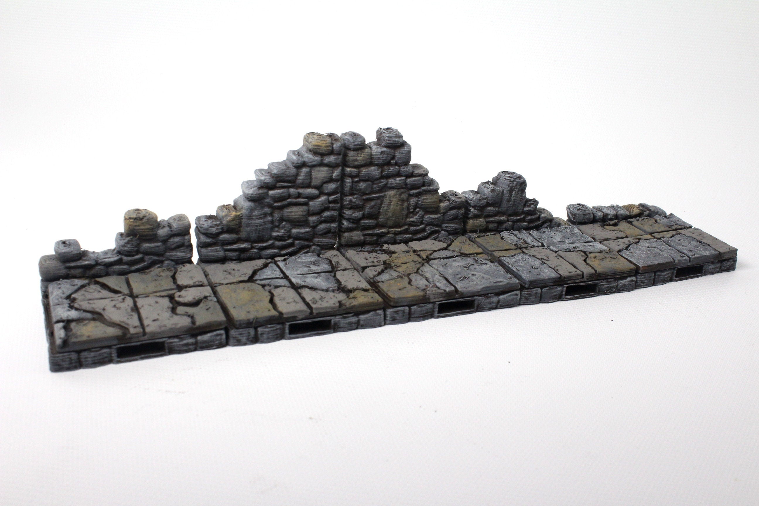 Ruined Stone Extreme Set 80 Tiles! - OpenLock - Openforge - DND - Pathfinder - RPG - Tabletop