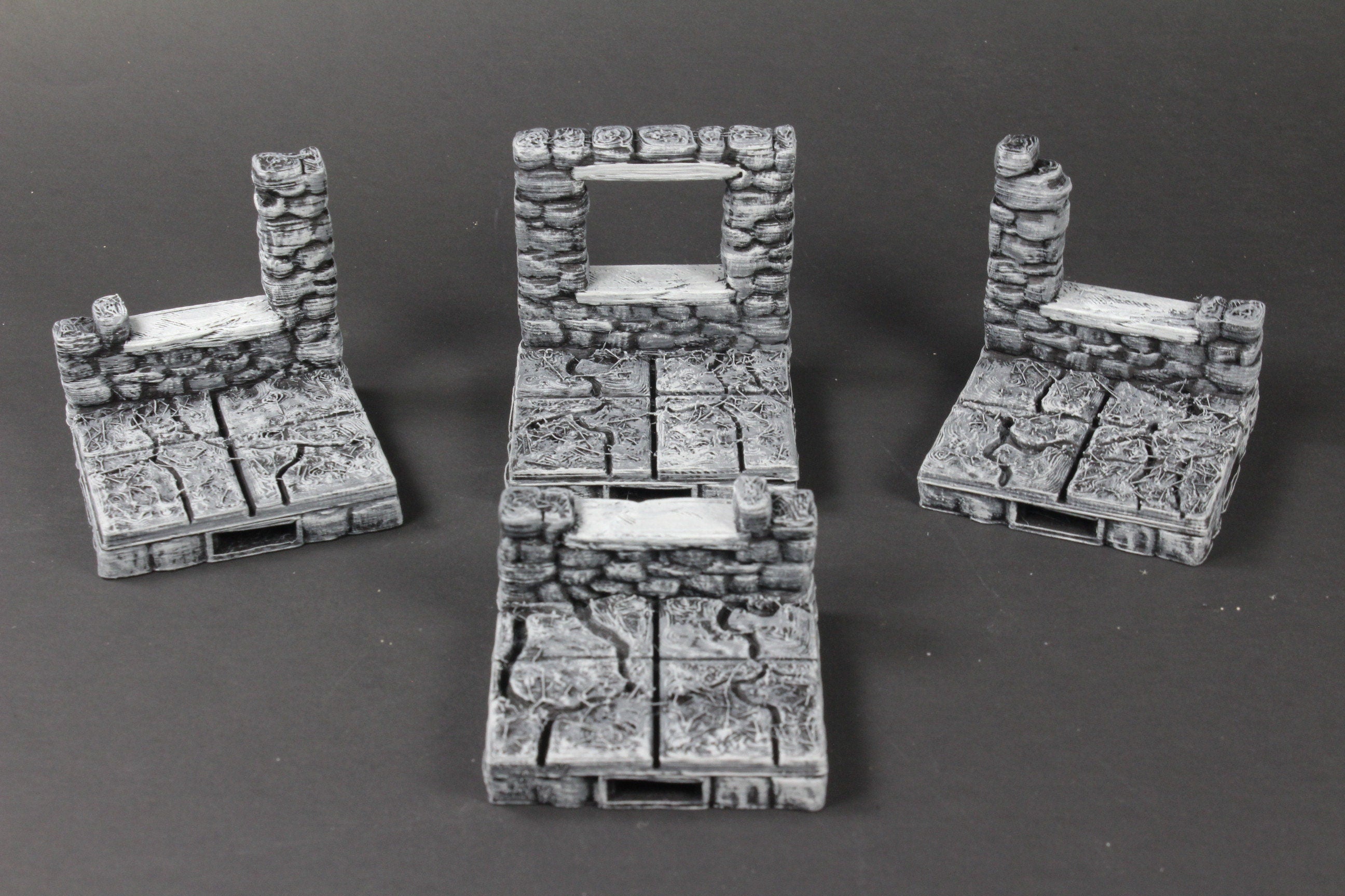 Ruined Stone Extreme Set 80 Tiles! - OpenLock - Openforge - DND - Pathfinder - RPG - Tabletop
