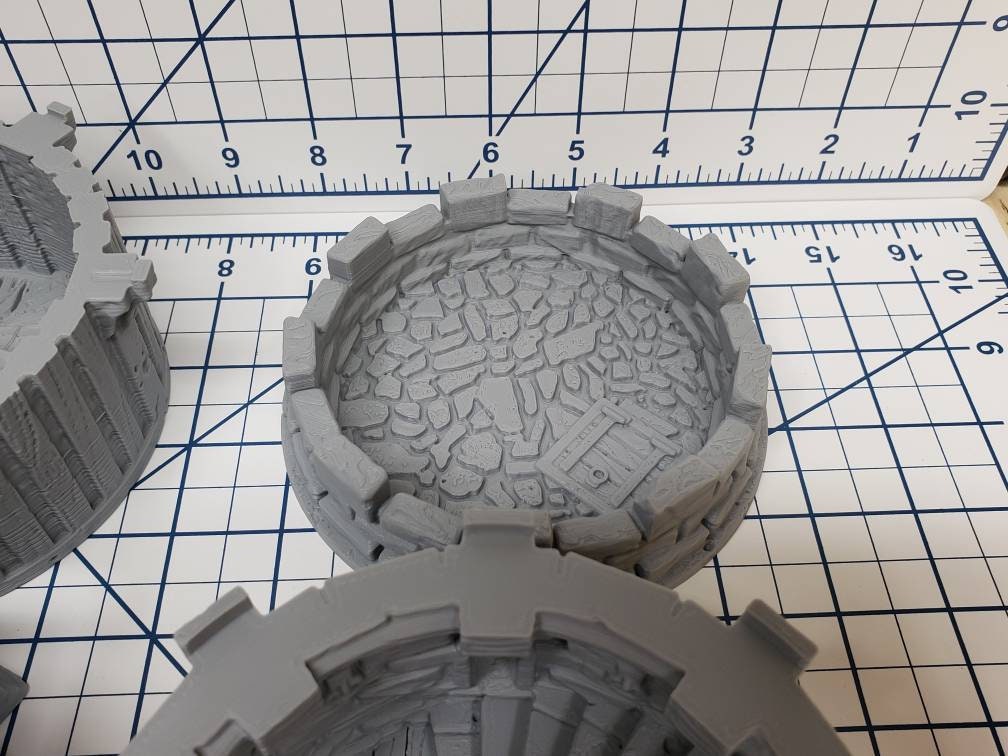 The Wilds of Wintertide Watchtower - EC3D - DND - Pathfinder - Dungeons & Dragons - RPG - Tabletop - 28 mm / 1"