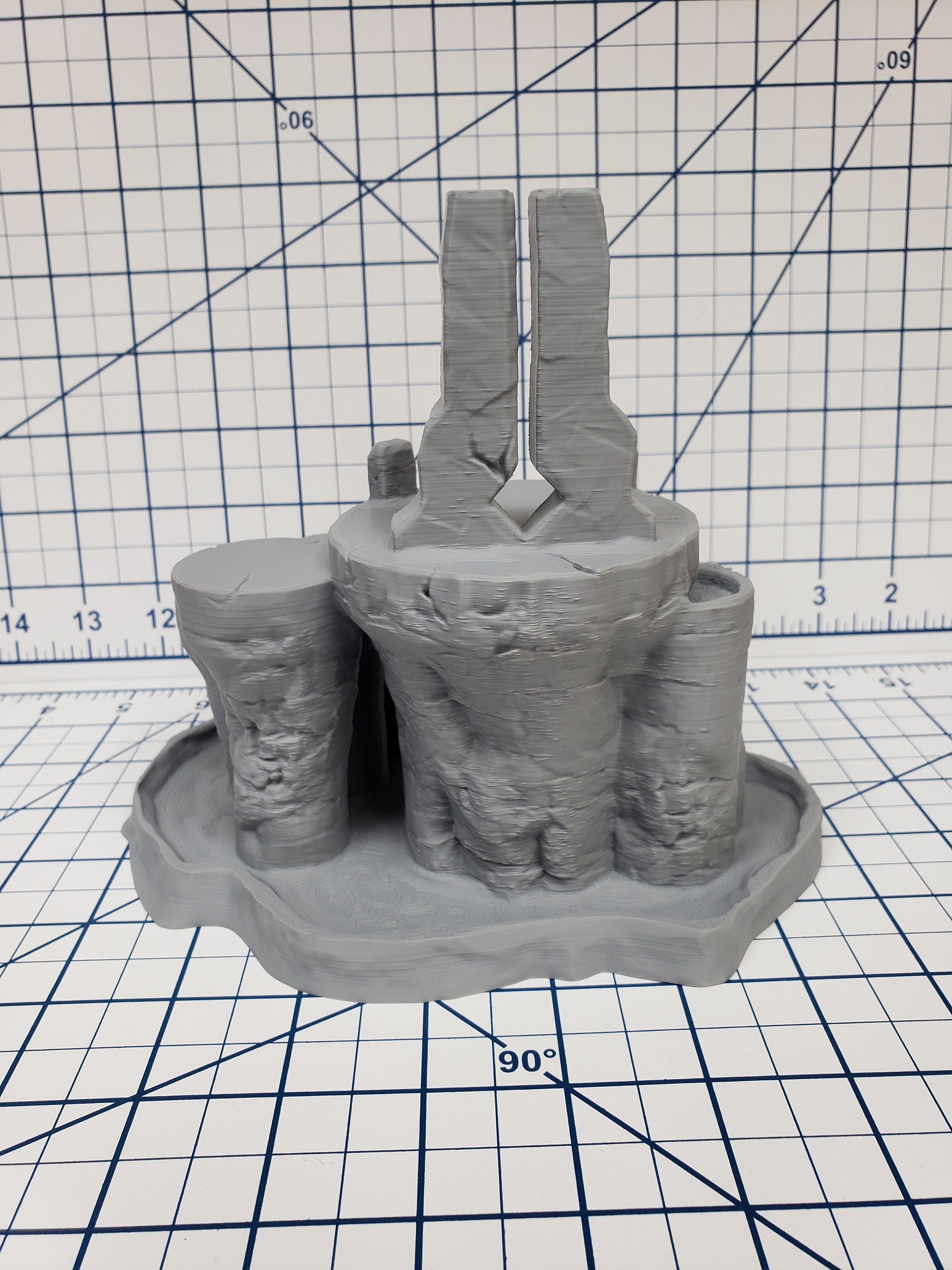 OpenForge - Places of Power - Chaos Pillar - Tabletop - DND - Pathfinder - RPG - 28 mm / 1" - Terrain - Dungeons & Dragons -