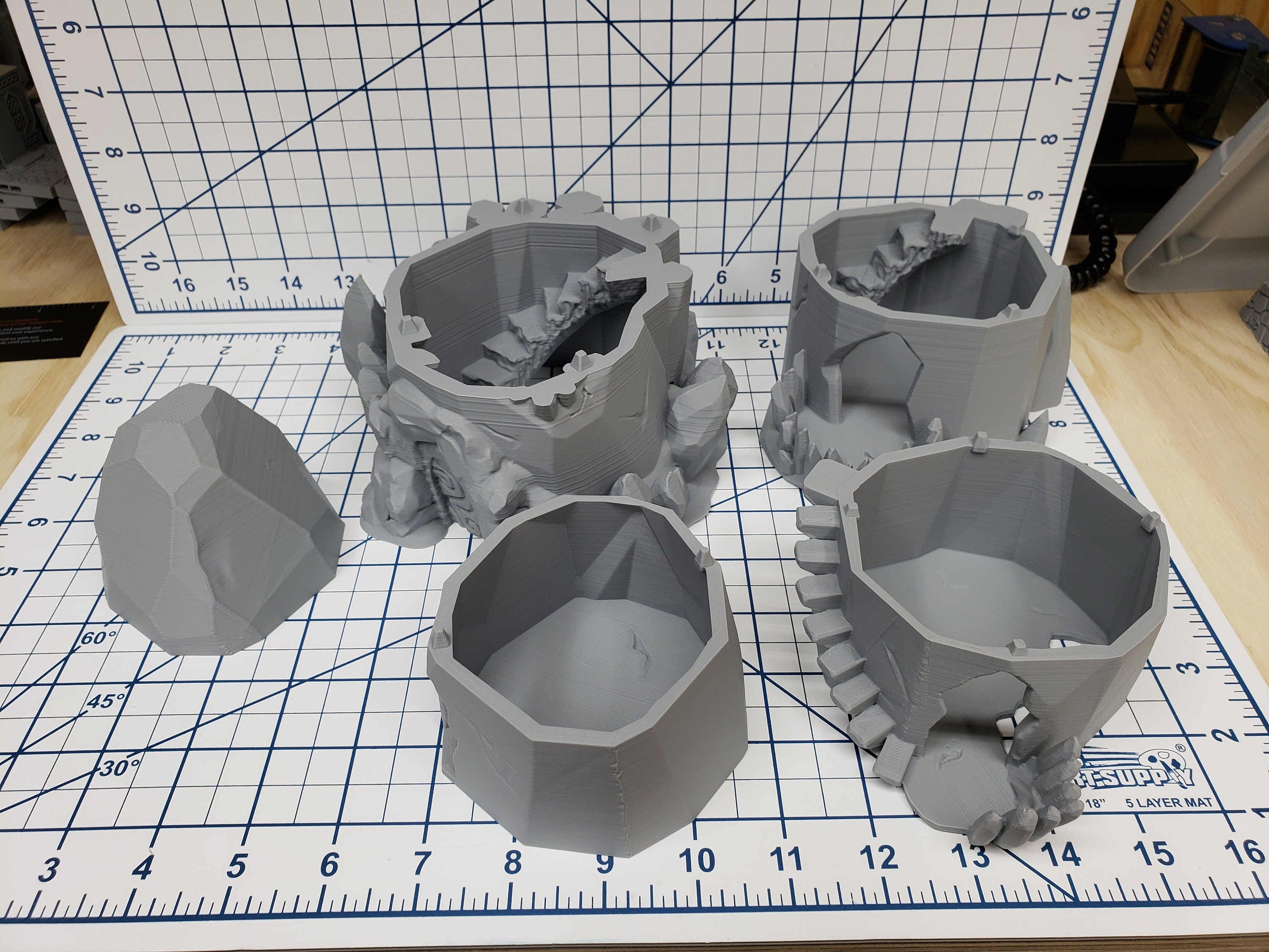 Crystal Shard Tower - Wilds of Wintertide - EC3D - Openforge - DND - Pathfinder - Dungeons & Dragons - RPG - 28 mm / 1"