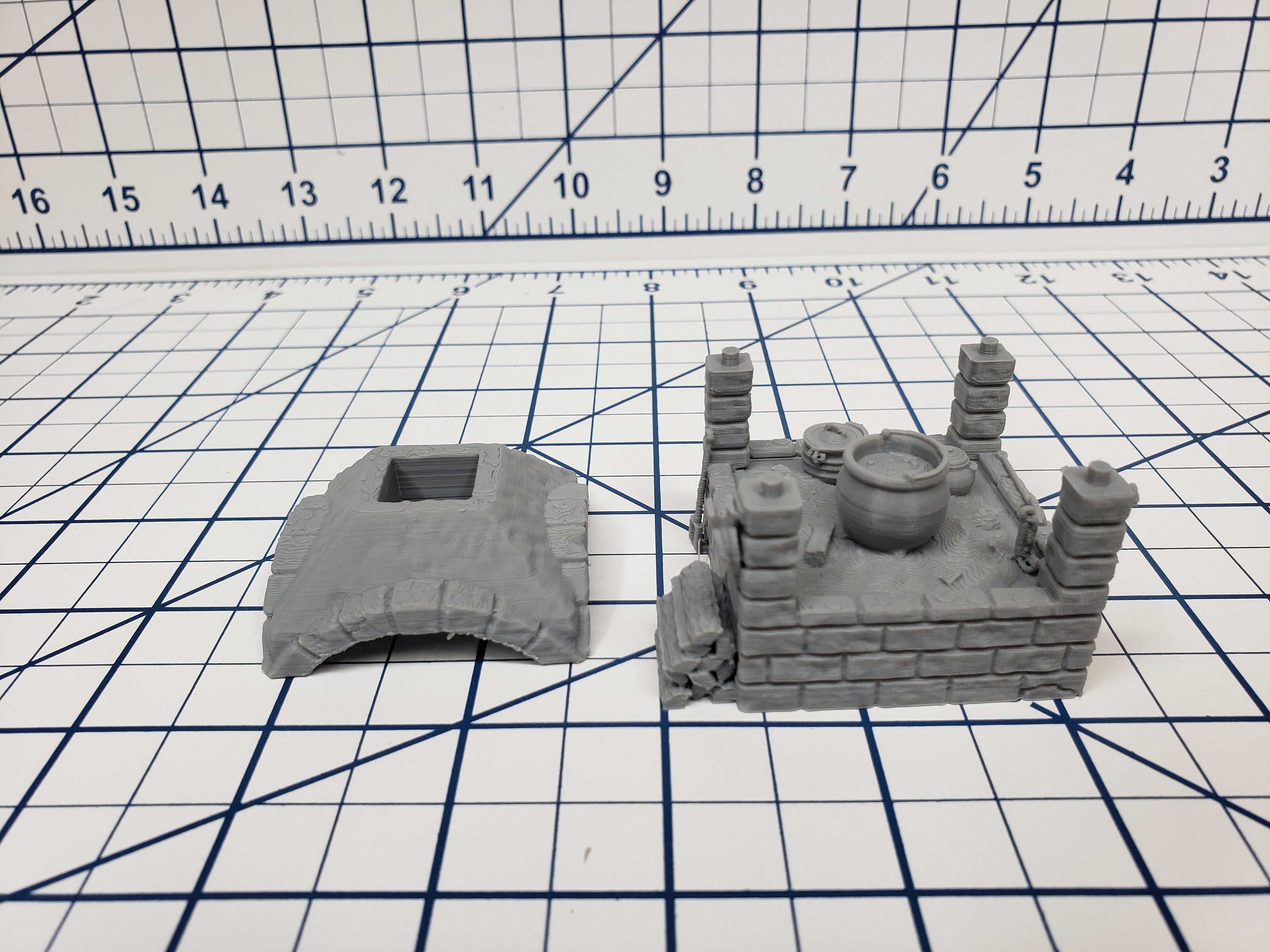 Cooking Heart - OpenForge - DND - Pathfinder - RPG - Dungeon & Dragons - 28 mm / 1" Scale - Dungeon and Map Accessories