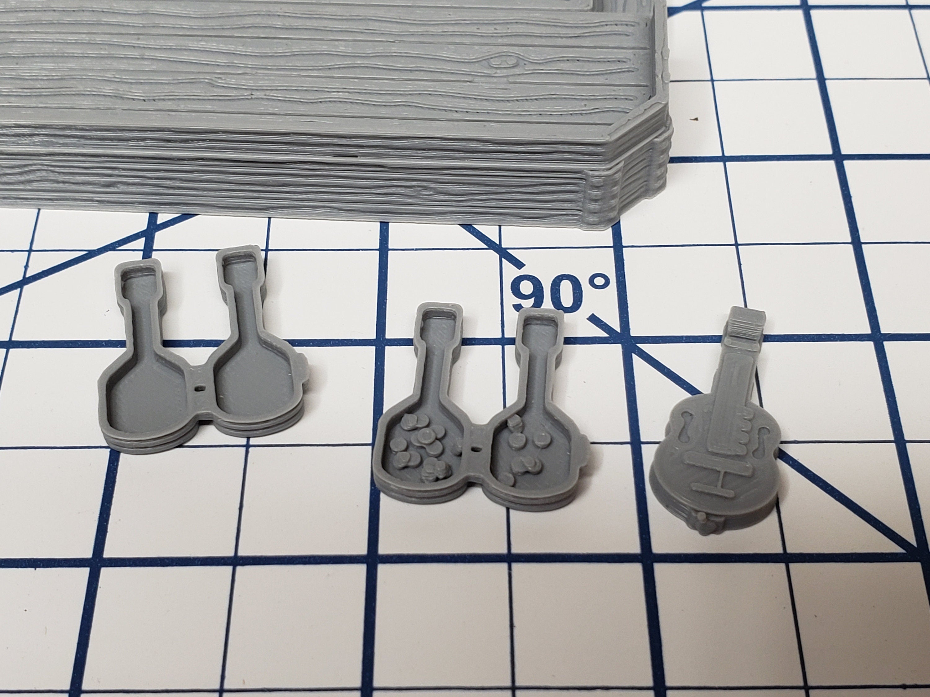 Hero's Hoard Music and Sound Complete Set 14 Items - EC3D - DND - RPG - Pathfinder - Miniature - Tabletop