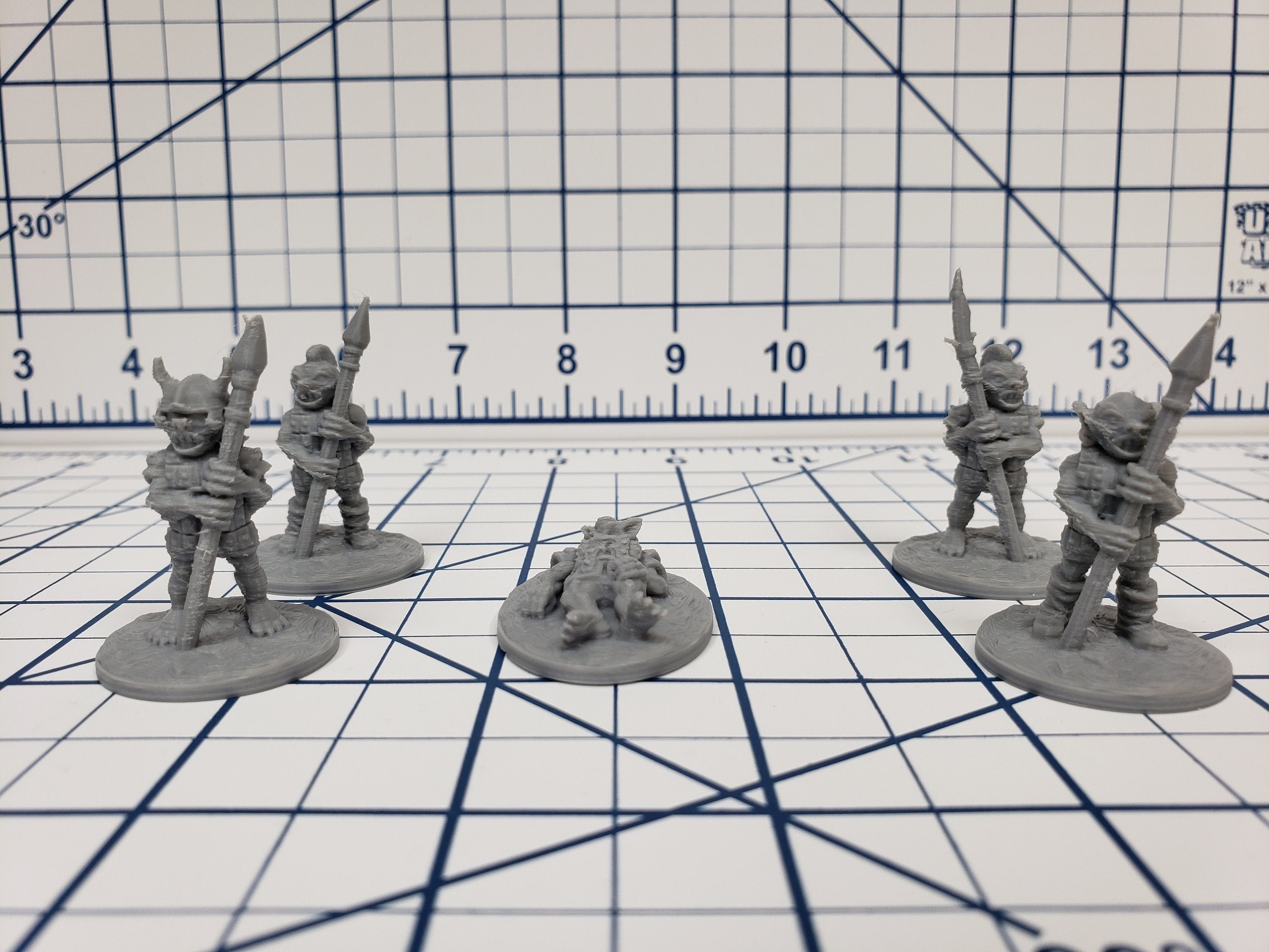 Goblin Minis Sets - DND - Pathfinder - RPG - Dungeon & Dragons - Miniature - Mini - 28 mm / 1" - Fat Dragon Games