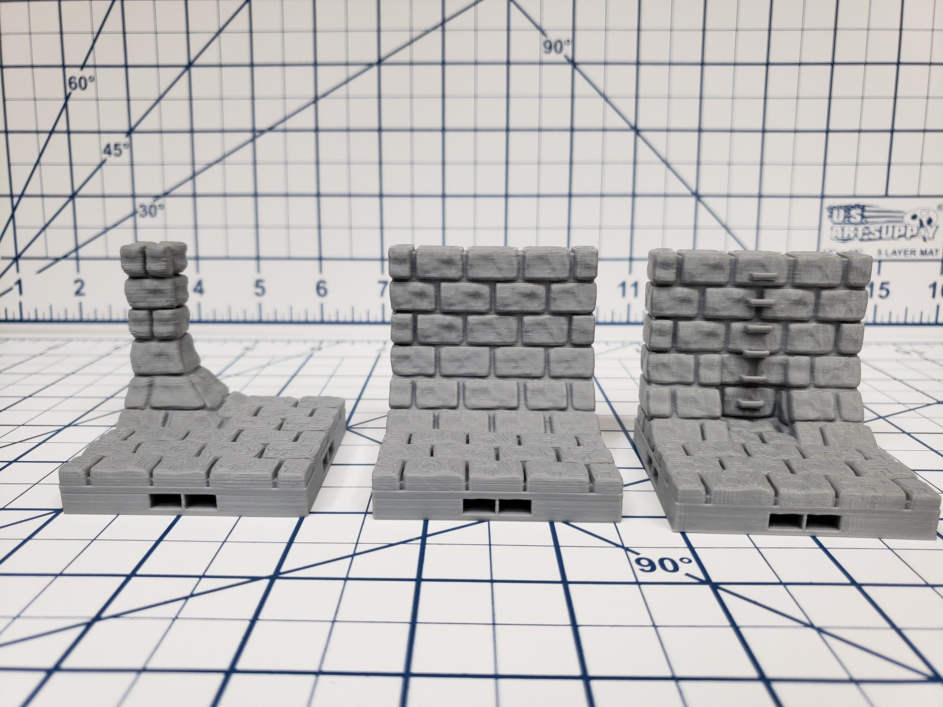 Sewer Tiles - DragonLock - DND - Pathfinder - RPG - Dungeon & Dragons - 28 mm / 1" - Fat Dragon Games