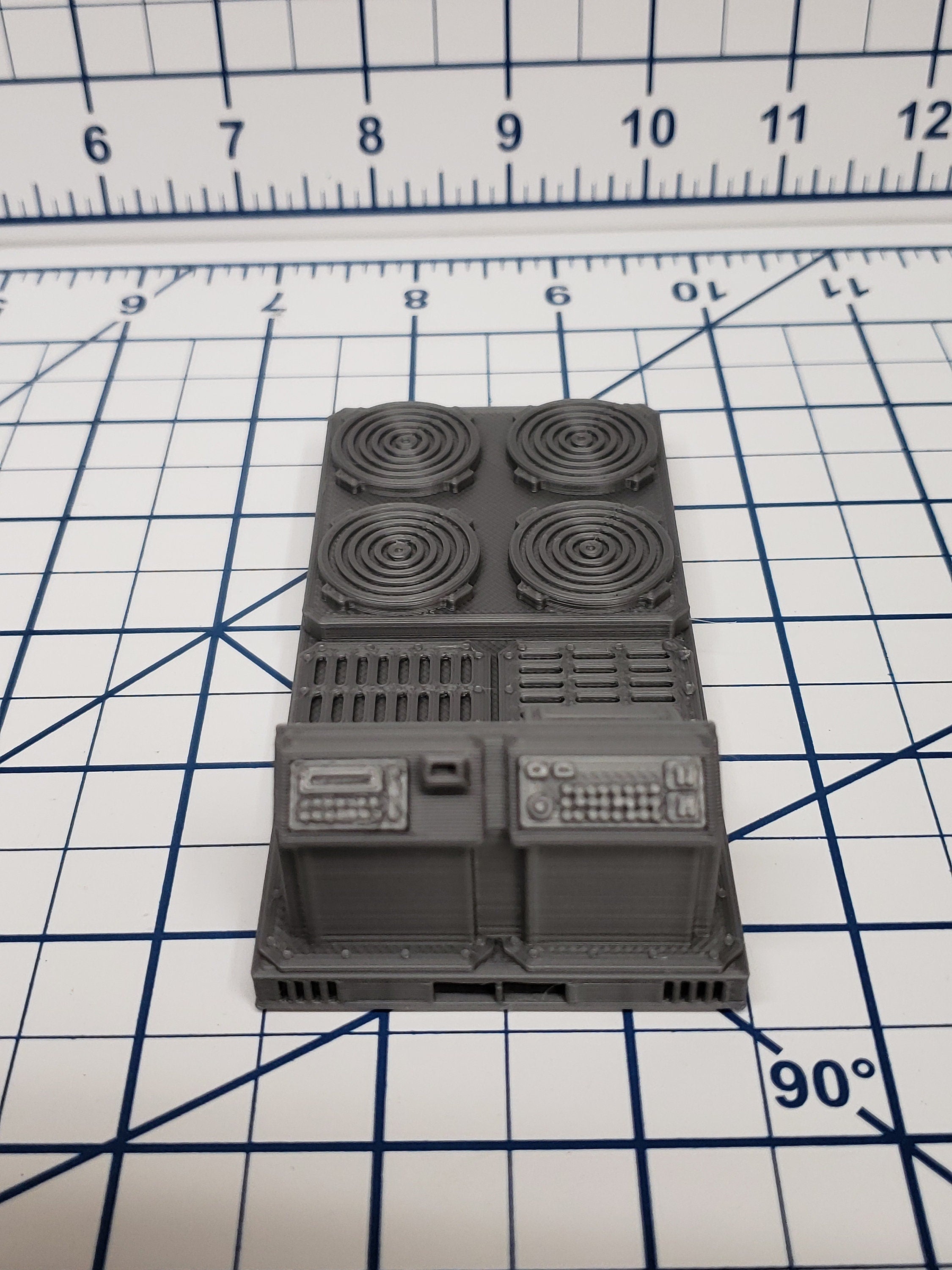 Engineering Tiles - SciFi - Fat Dragon Games - DragonLock - DND - Pathfinder - RPG - Terrain - Space - Science Fiction 28 mm / 1"