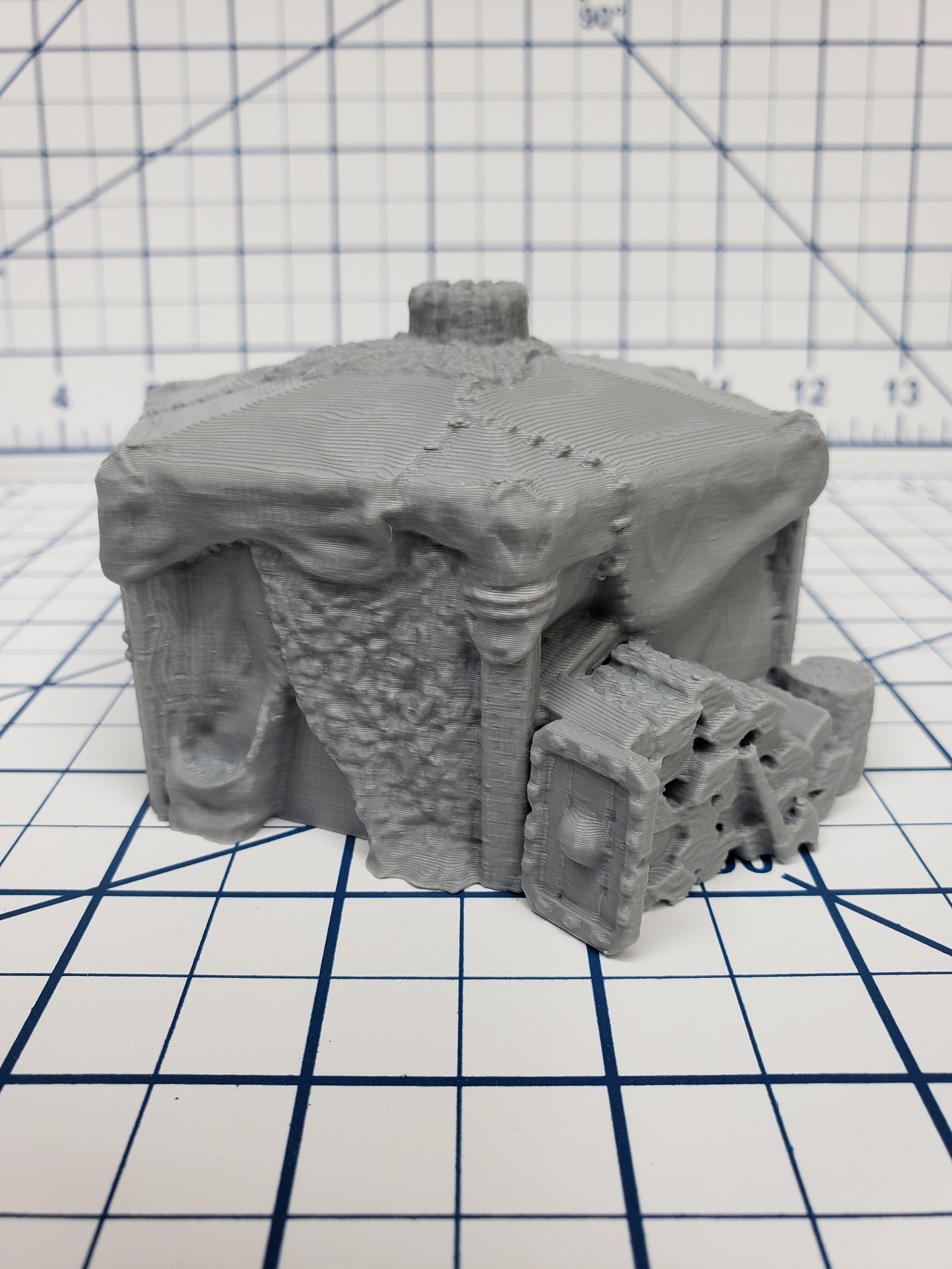 Hero's Hoard Barbarian Village Mix and Match - DND - Pathfinder - Dungeons & Dragons - RPG - Tabletop - EC3D - Terrain