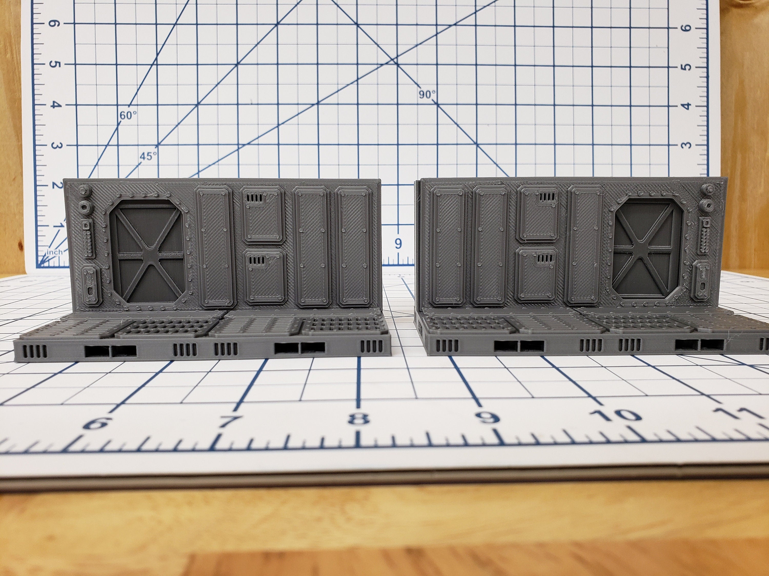 Doors - SciFi - Fat Dragon Games - DragonLock - DND - Pathfinder - RPG - Terrain - Space - Science Fiction 28 mm / 1"