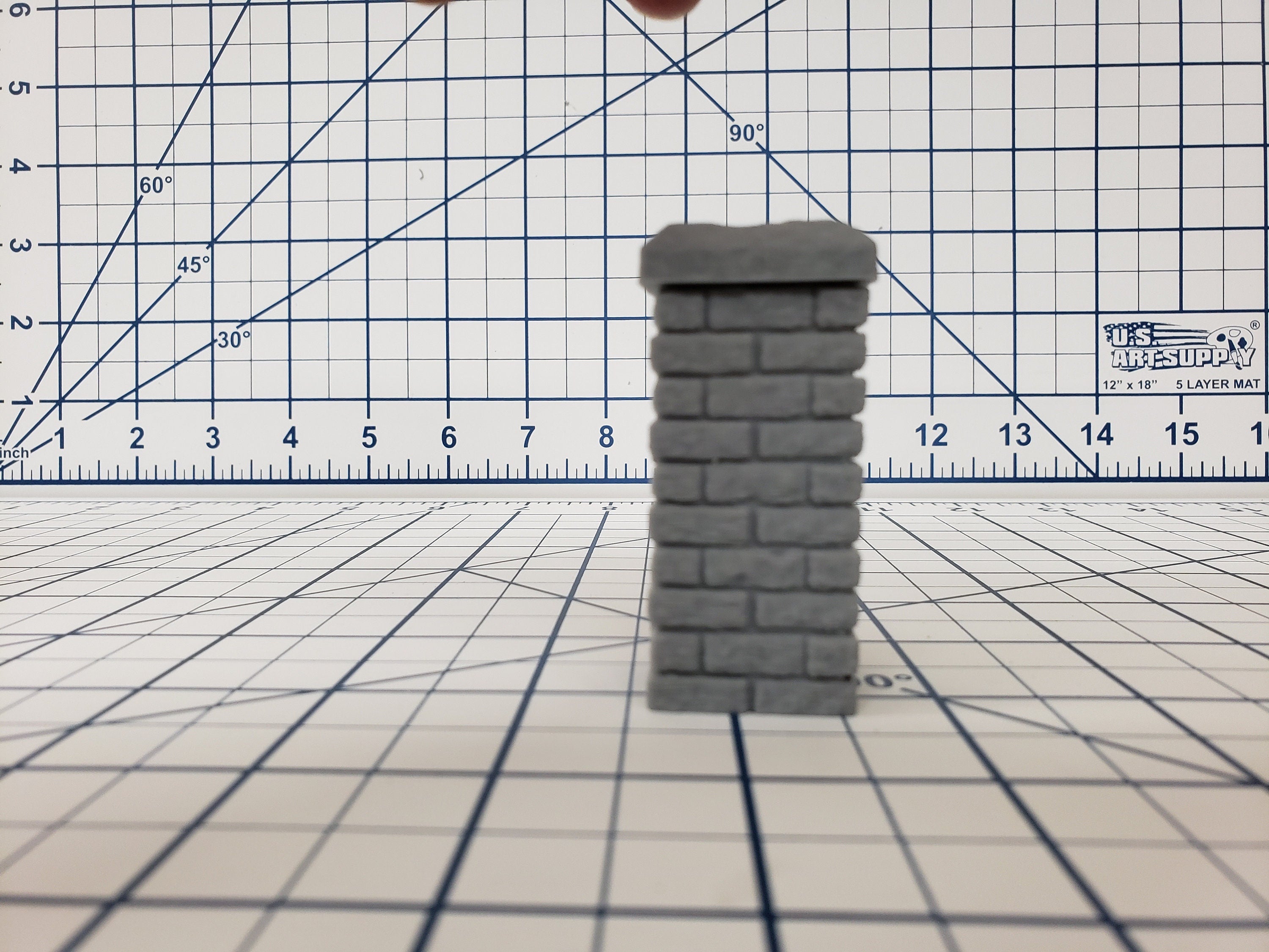 Cemetery Gate and Walls - DragonLock - DND - Pathfinder - RPG - Dungeon & Dragons - 28 mm / 1" - Fat Dragon Games