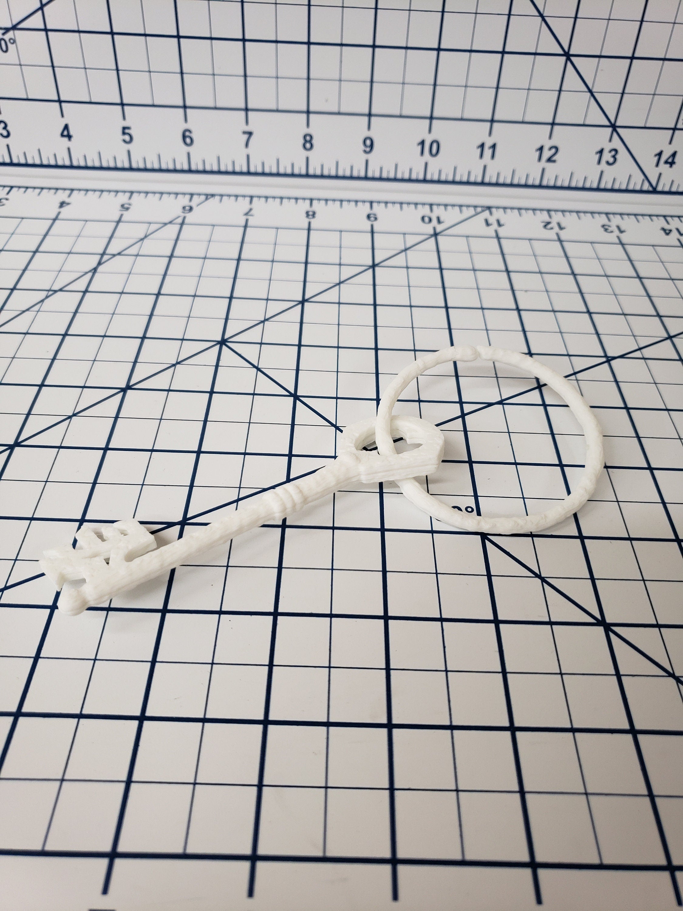 Iron Key and Ring - Hero's Hoard - DND - Pathfinder - Dungeons & Dragons - RPG - Tabletop - EC3D