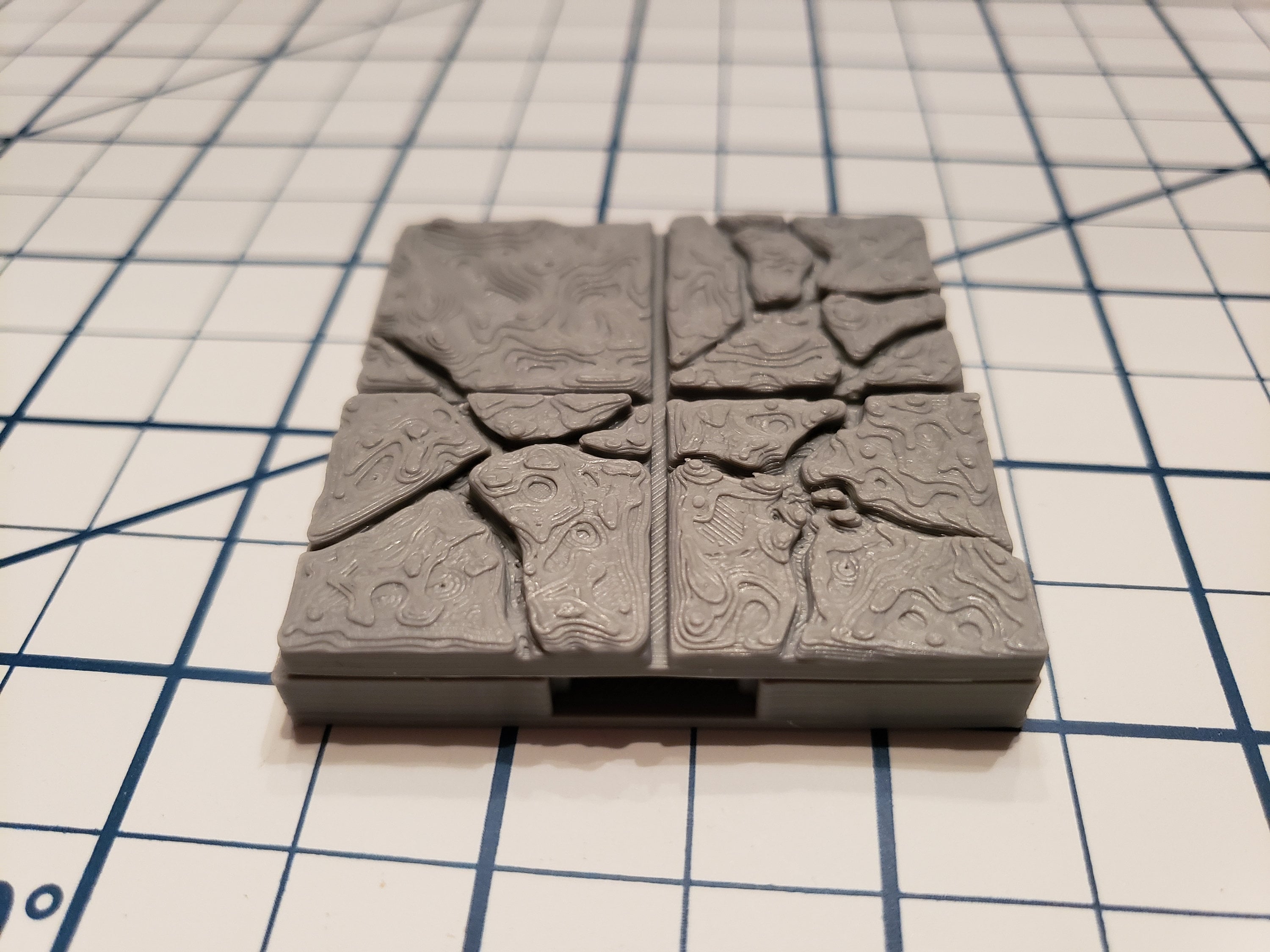 Rough Stone Floor Tiles - OpenForge - OpenLock - DND - Tabletop - RPG - Terrain - Pathfinder - Dungeons & Dragons