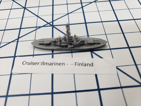 Cruiser - Ilmarinen - Finland - Wargaming - Axis and Allies - Naval Miniature - Victory at Sea - Tabletop Games - Warships