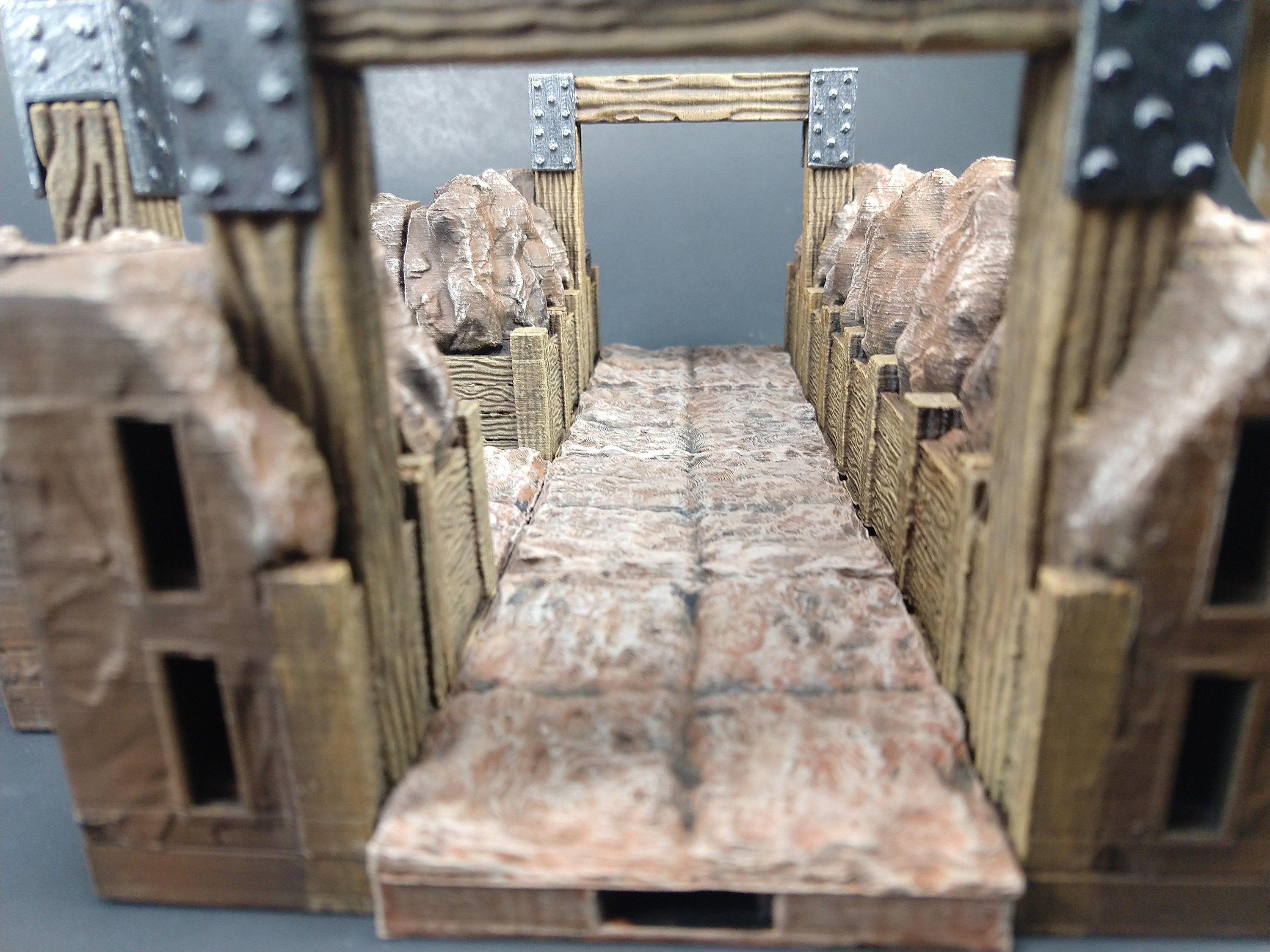 Mine Wall Deluxe Set 60 Pieces! - OpenLock or DragonLock - Openforge - DND - Pathfinder - Dungeons & Dragons - RPG - Tabletop - 28 mm / 1"