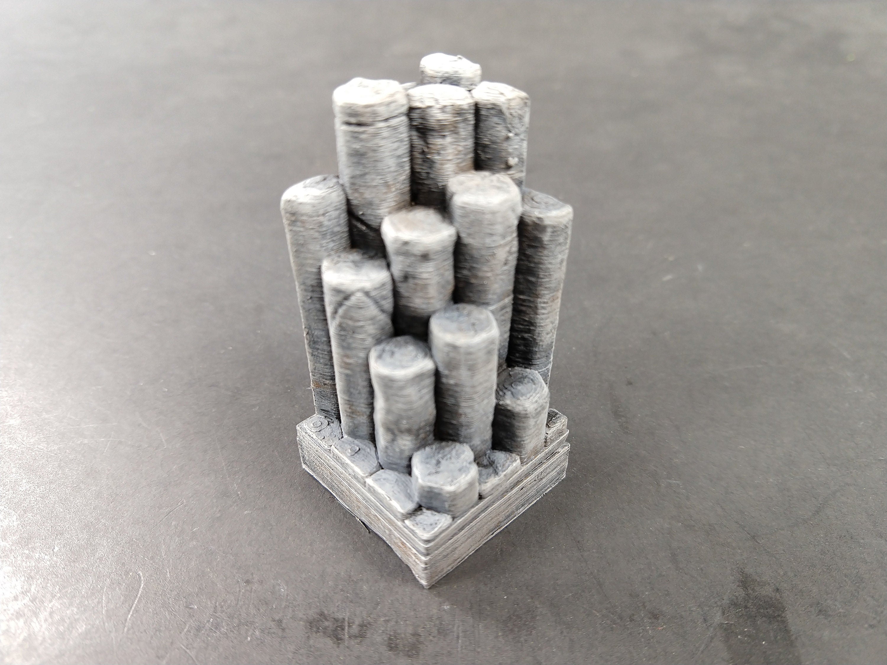 Volcanic Cavern Wall/Corner Tiles - OpenLock - Openforge - DND - Pathfinder - Dungeons & Dragons - RPG - Tabletop - 28 mm / 1"