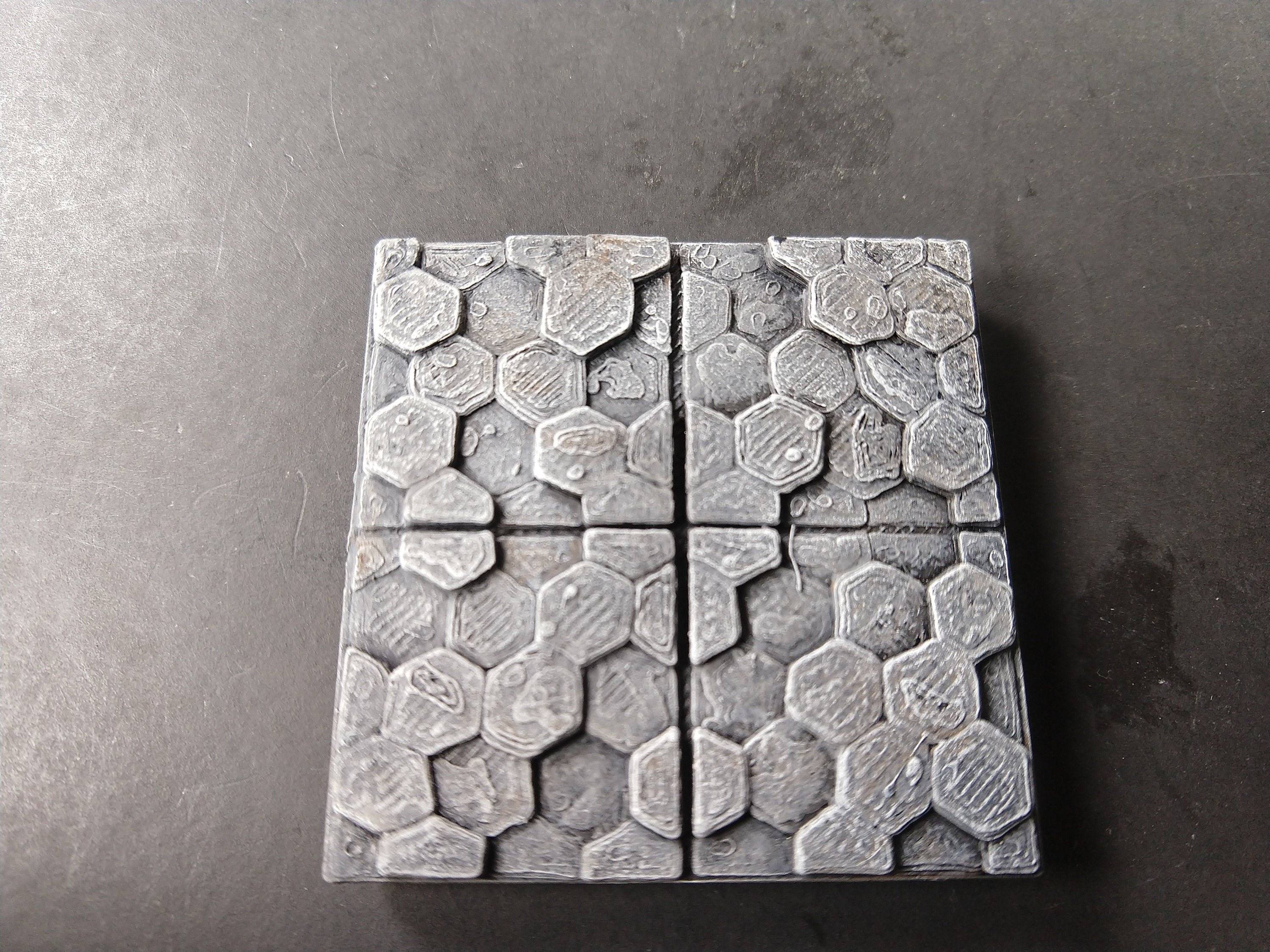 Volcanic Cavern Floor Tiles - OpenLock - Openforge - DND - Pathfinder - Dungeons & Dragons - RPG - Tabletop - 28 mm / 1"