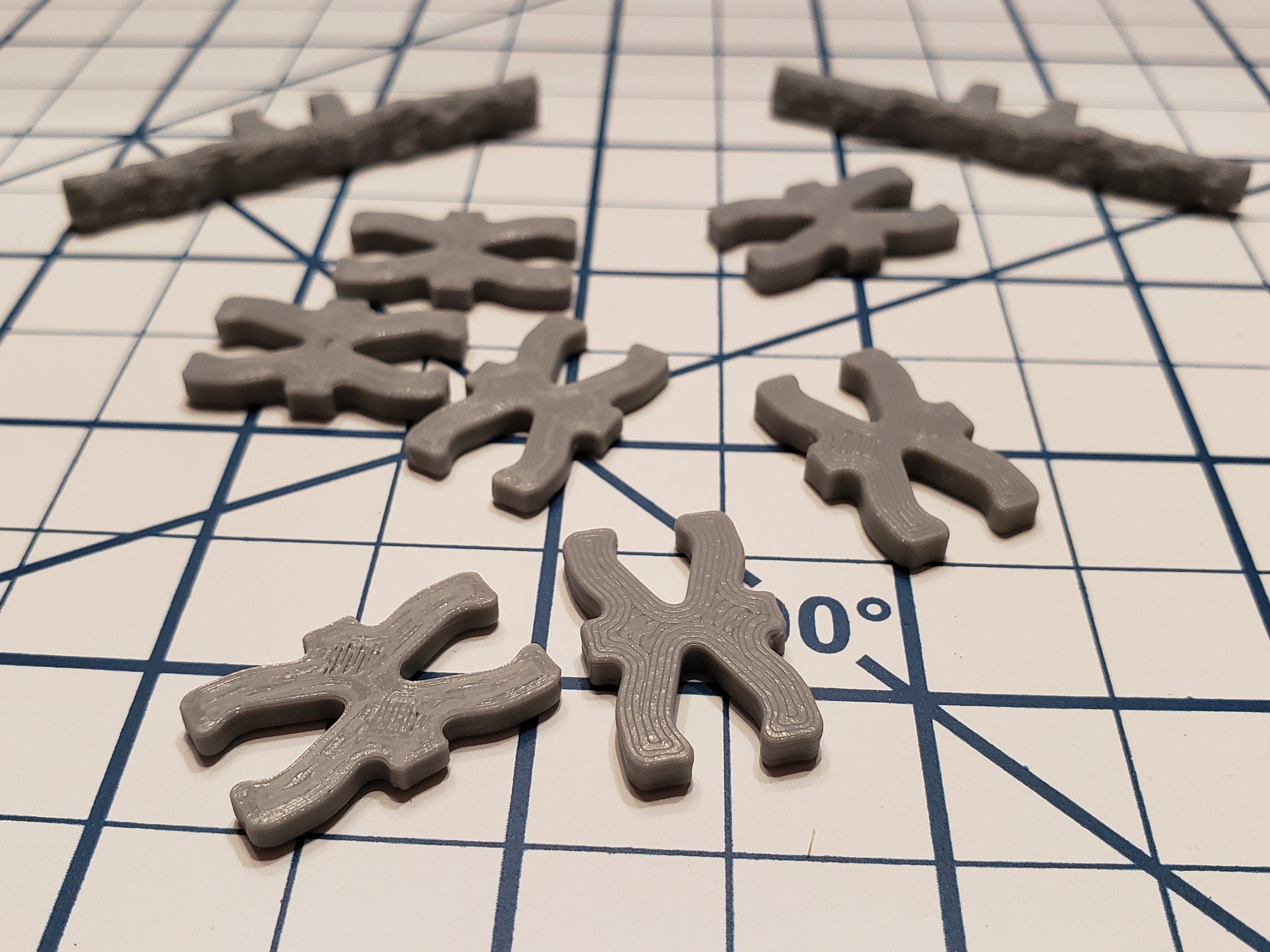 DragonLock Clips - DND - Pathfinder - Dungeons & Dragons - RPG - Tabletop - 28 mm / 1"