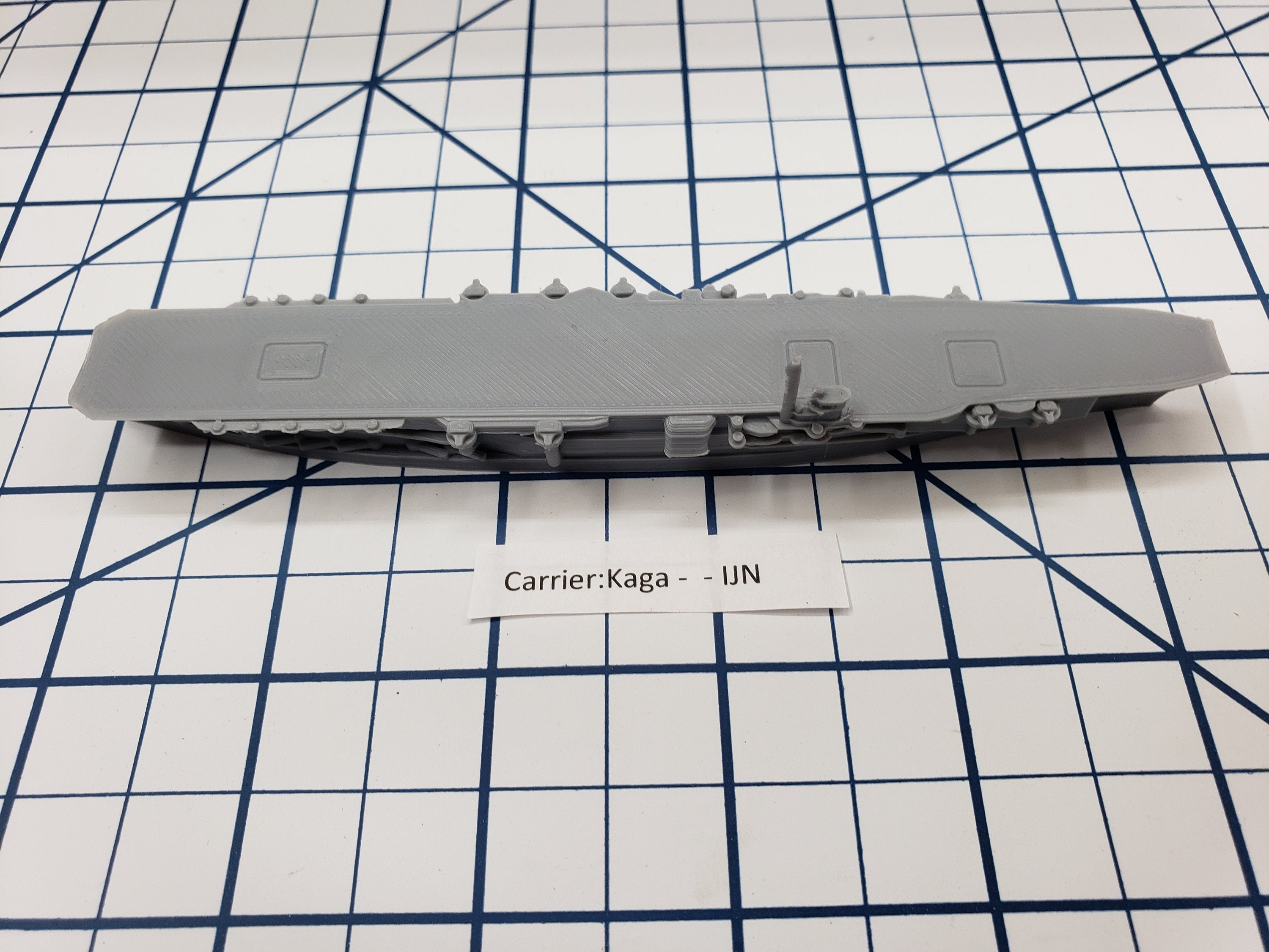 Carrier - Kaga - IJN - Wargaming - Axis and Allies - Naval Miniature - Tabletop Games - Warships