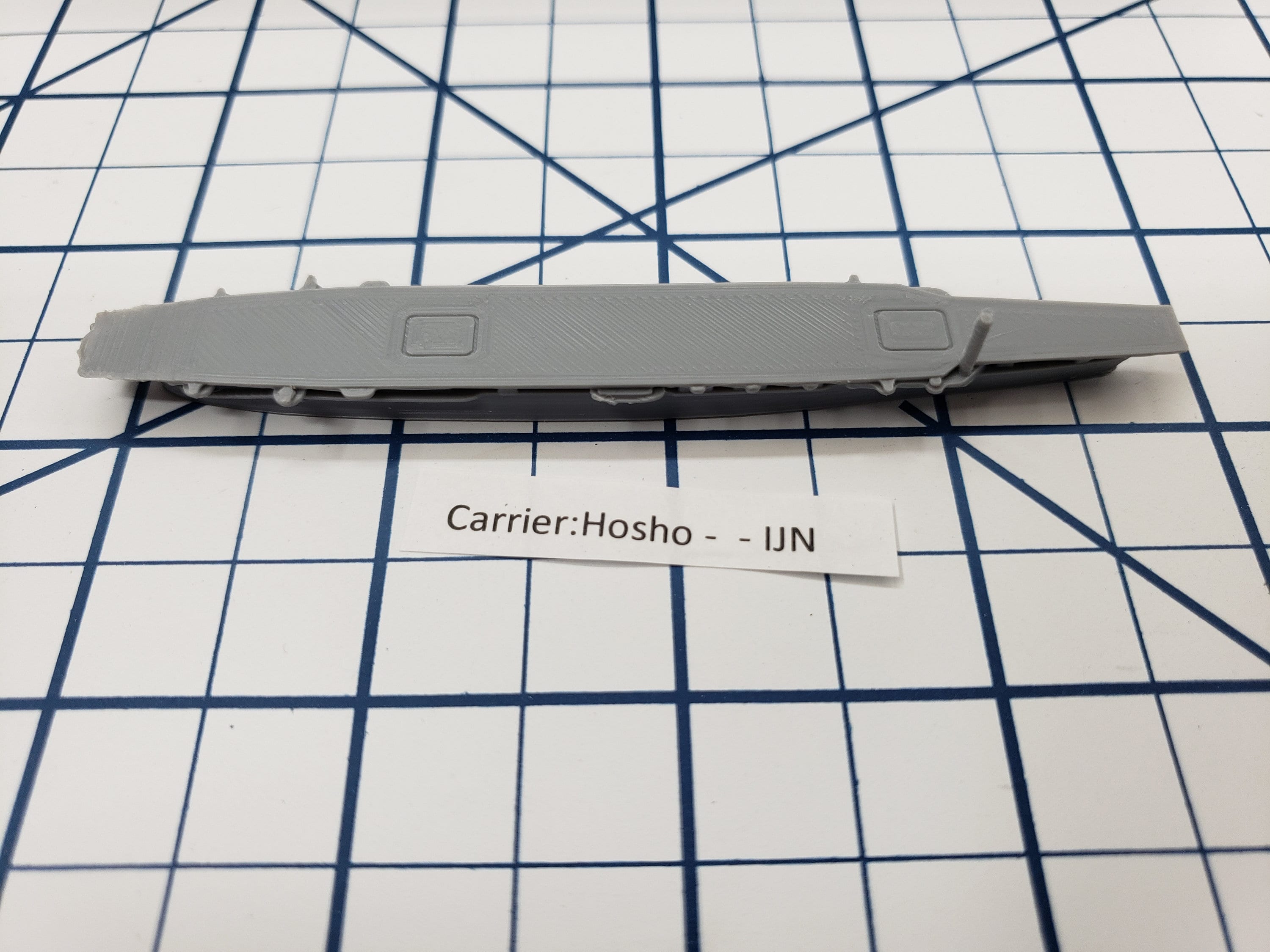 Carrier - Hosho - IJN - Wargaming - Axis and Allies - Naval Miniature - Tabletop Games - Warships