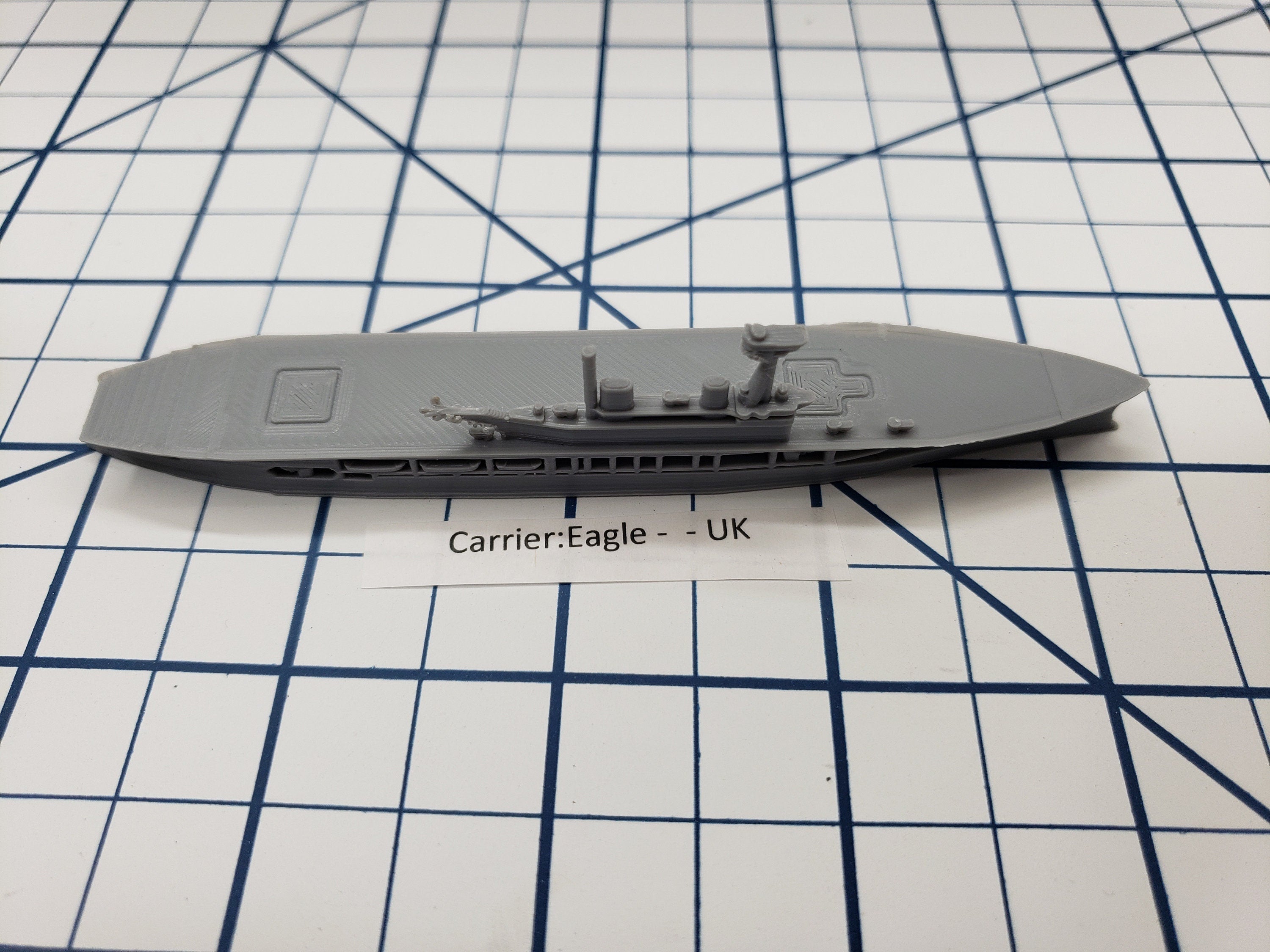 Carrier - Eagle - Royal Navy - Wargaming - Axis and Allies - Naval Miniature - Tabletop Games - Warships