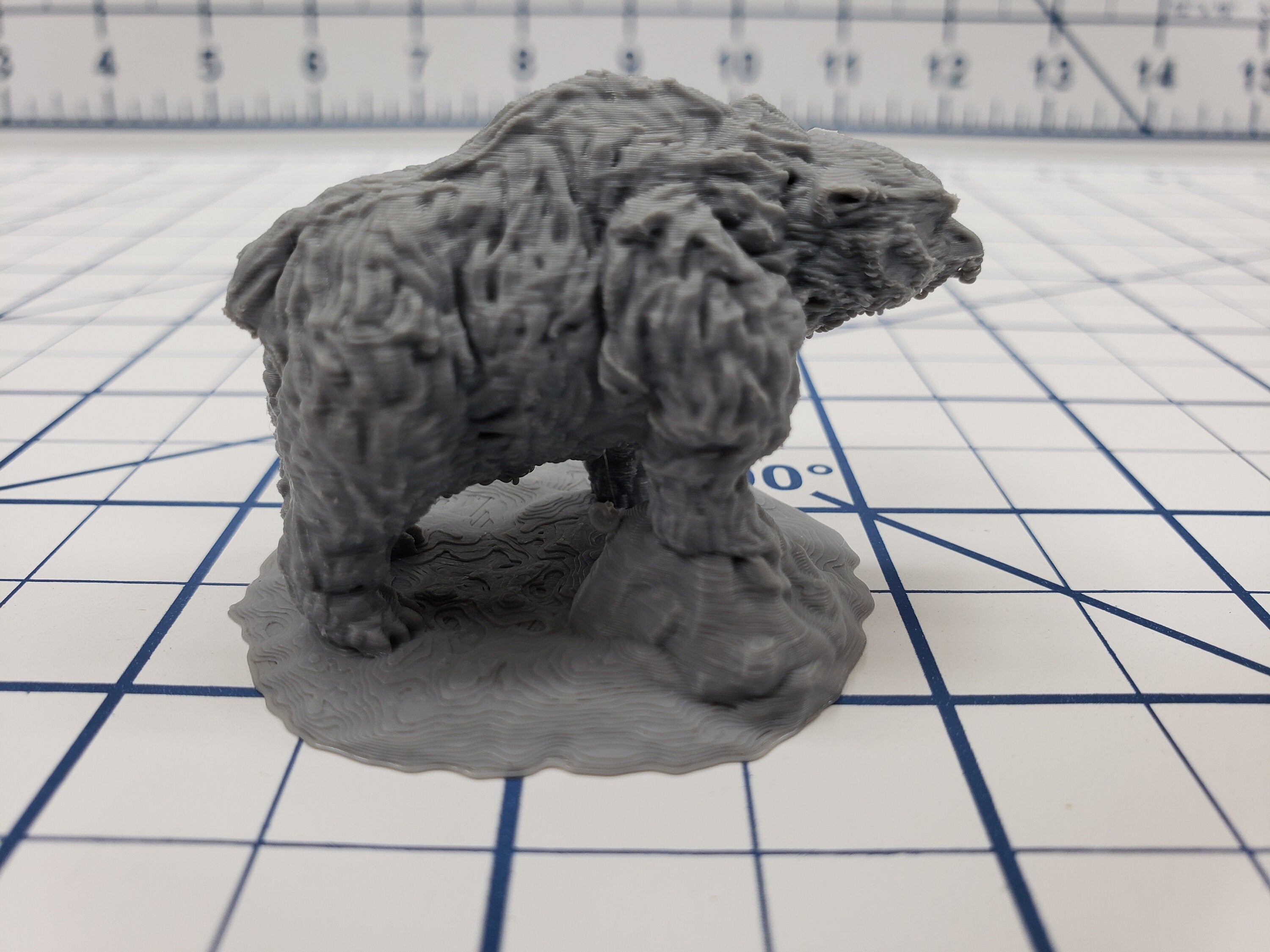 Owlbear Miniatures - DND - Pathfinder - RPG - Dungeon & Dragons - Miniature - Mini - 28 mm / 1" - Fat Dragon Games