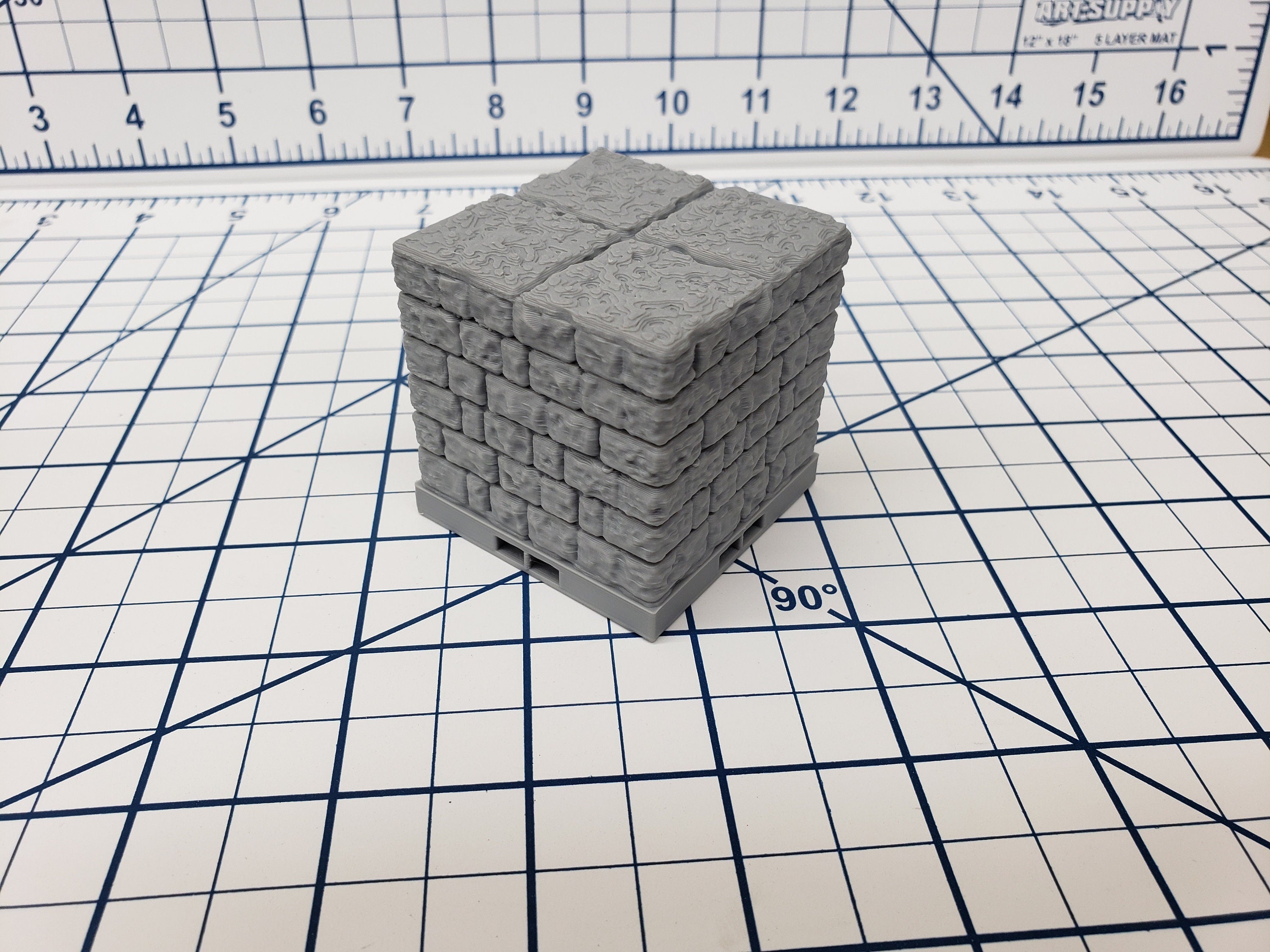 Dungeon Style - Ramps / Elevated Tiles - DragonLock - DND - Pathfinder - RPG - Dungeon & Dragons - 28 mm / 1" - Terrain - Fat Dragon Games