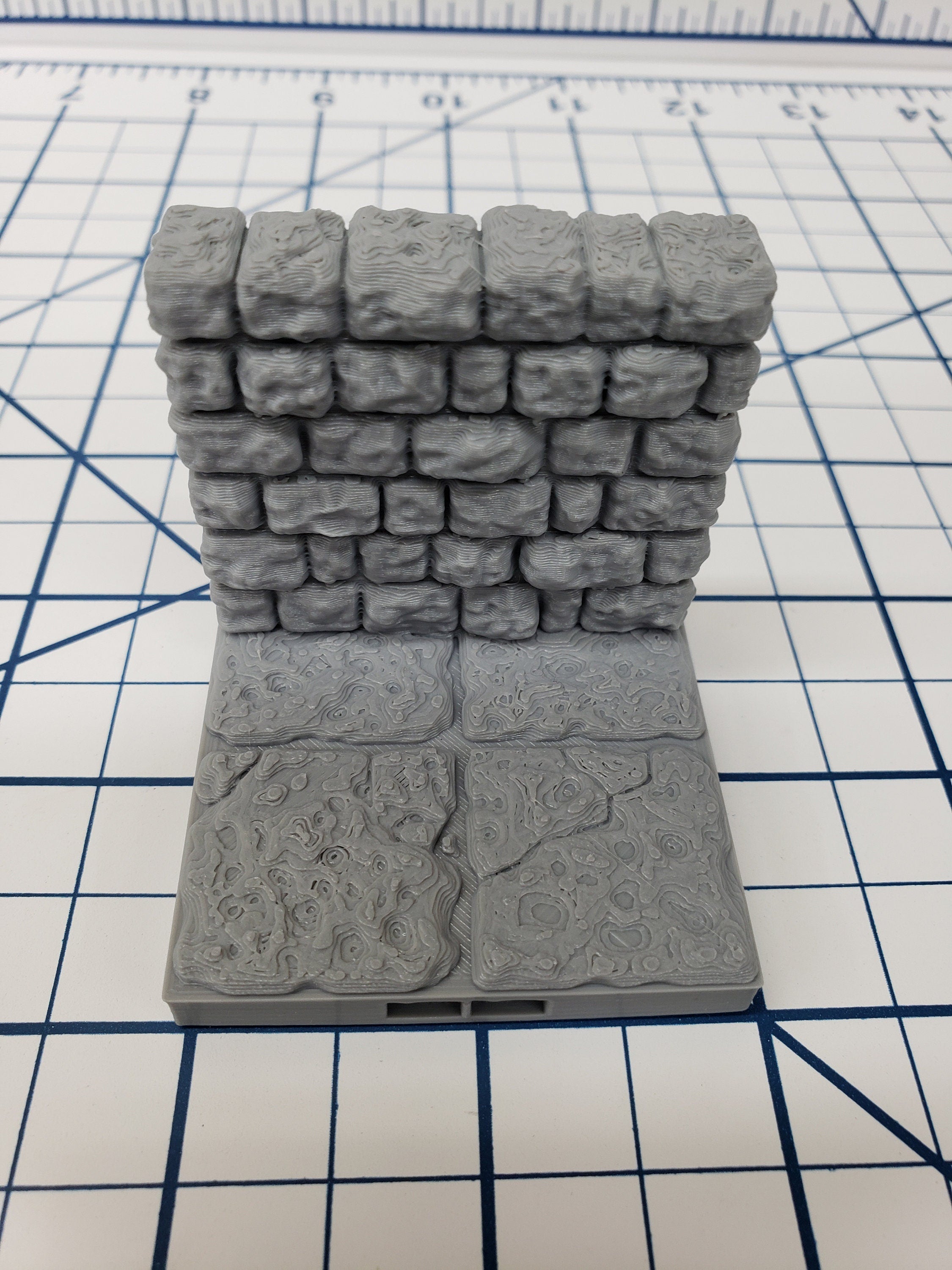 Dungeon Style - Walls - DragonLock - DND - Pathfinder - RPG - Dungeon & Dragons - 28 mm / 1" - Terrain - Fat Dragon Games