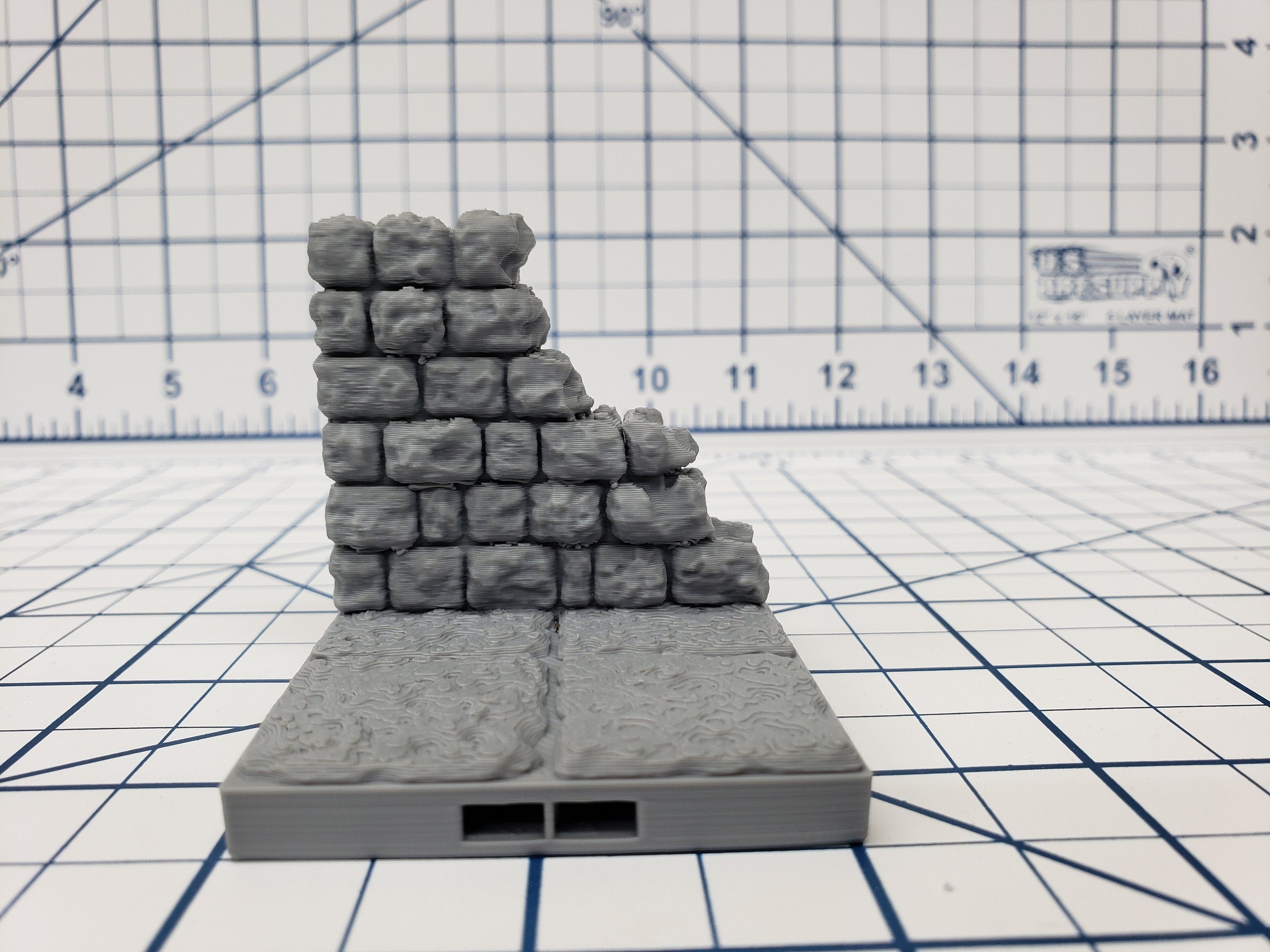 Dungeon Style - Special Walls 2 - DragonLock - DND - Pathfinder - RPG - Dungeon & Dragons - 28 mm / 1" - Terrain - Fat Dragon Games
