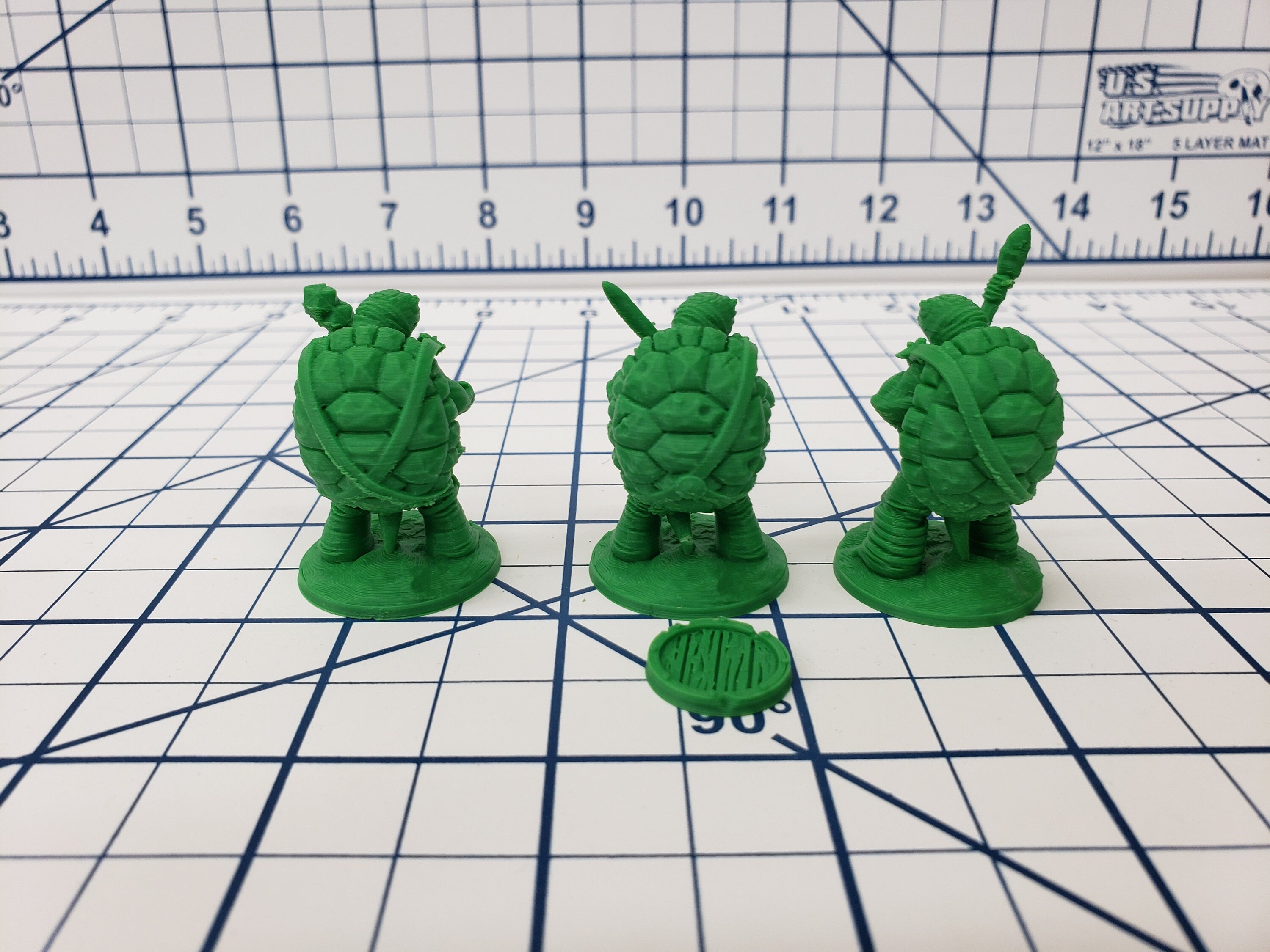 Turdle Miniatures - DND - Pathfinder - RPG - Dungeon & Dragons - Miniature - Mini - 28 mm / 1" - Fat Dragon Games