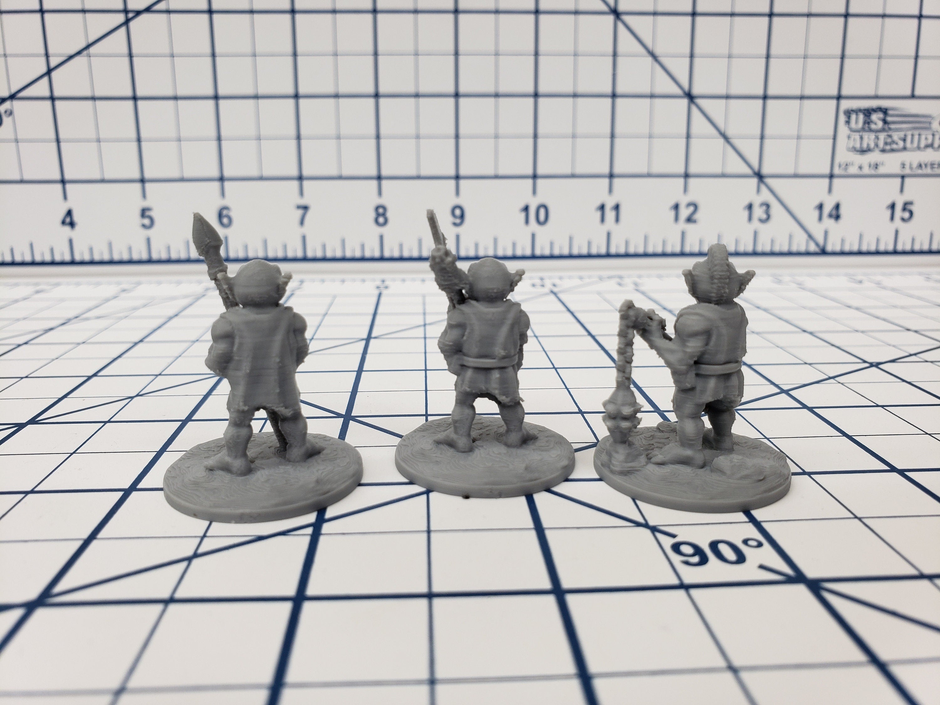 Goblin Minis Sets - DND - Pathfinder - RPG - Dungeon & Dragons - Miniature - Mini - 28 mm / 1" - Fat Dragon Games