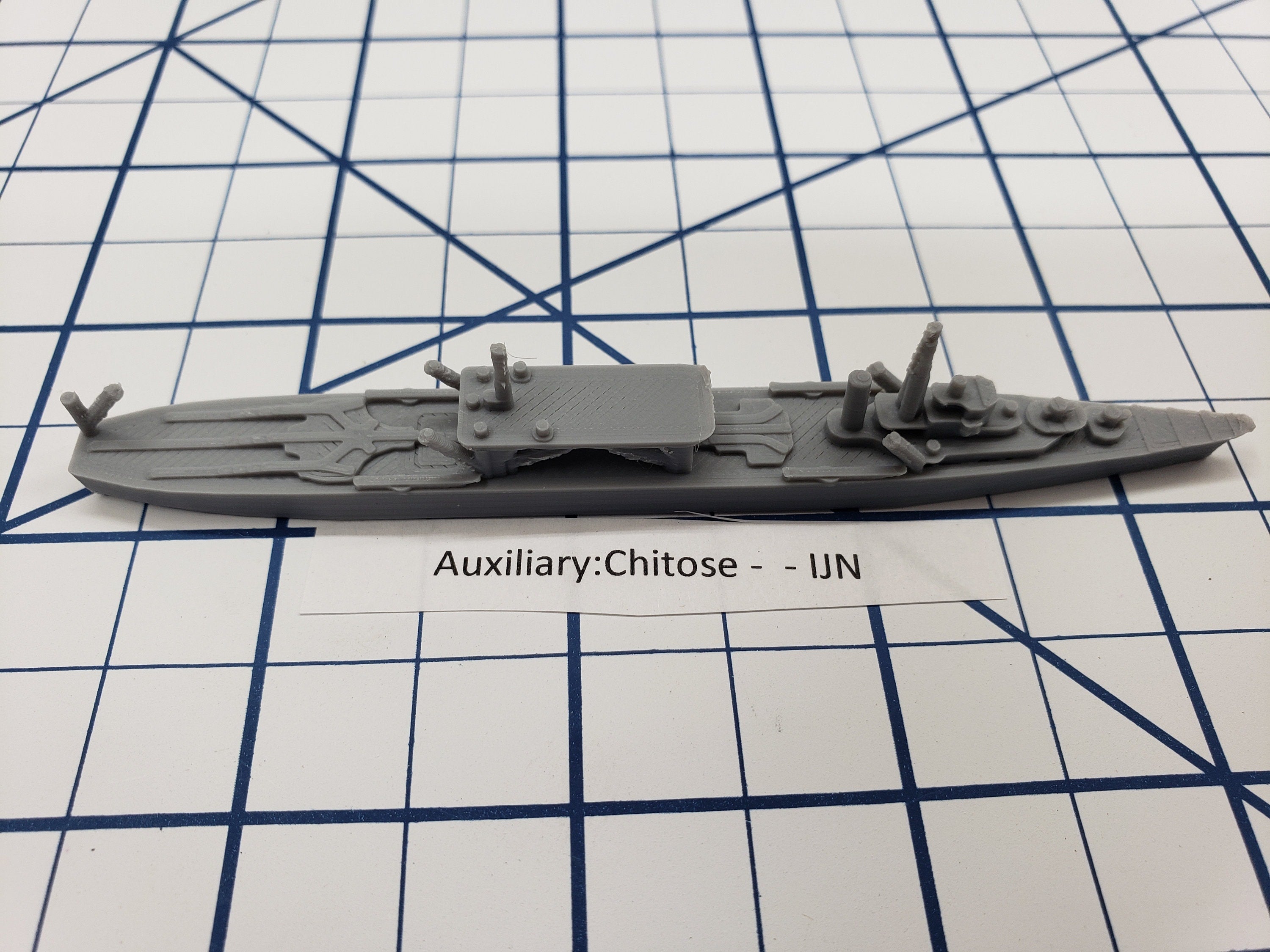 Auxiliary - Chitose - Wargaming - Axis and Allies - Naval Miniature - Tabletop Games - Warships