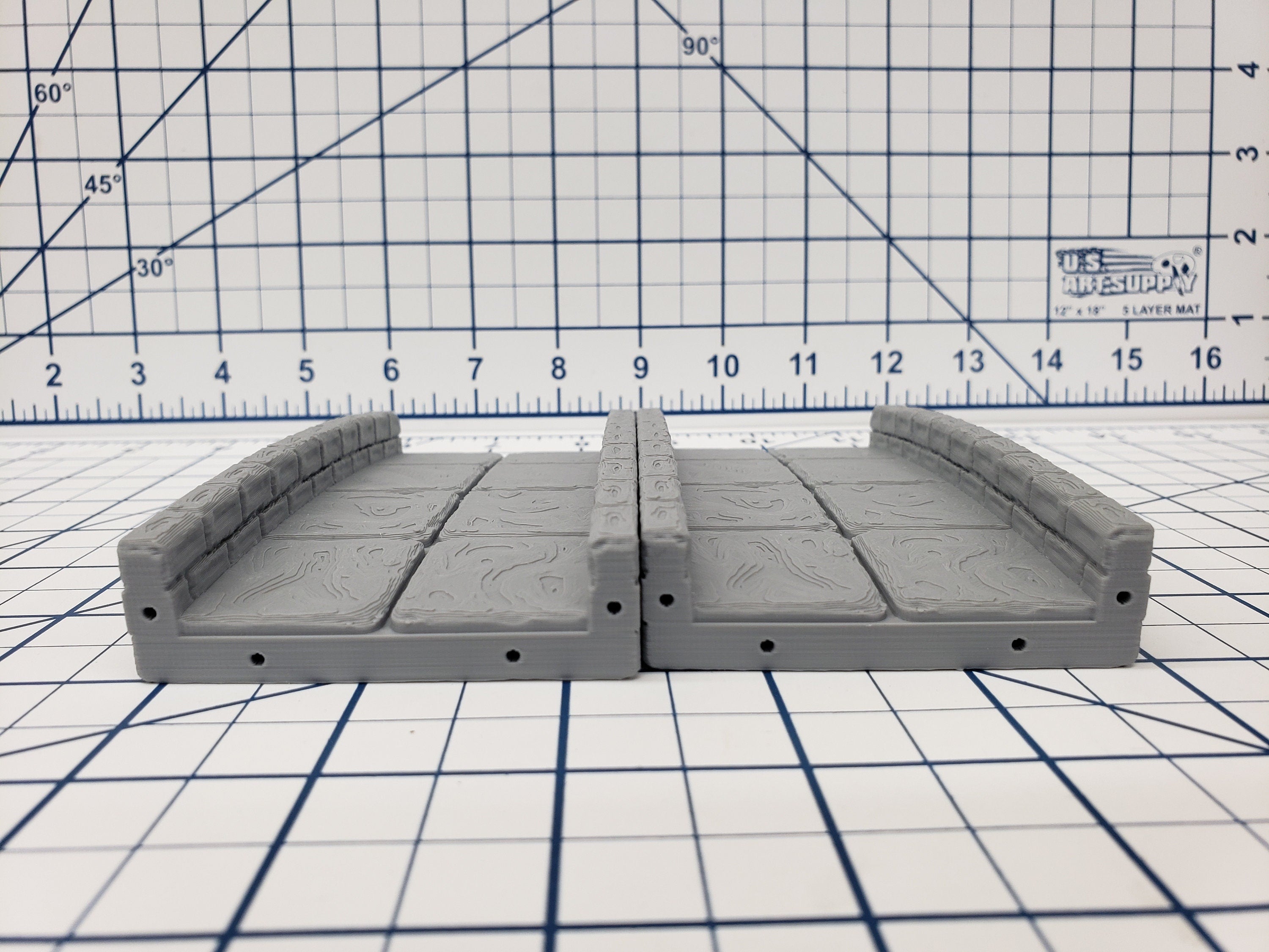 Chasm Bridge - EC3D - DND - Pathfinder - Dungeons & Dragons - RPG - Tabletop - 28 mm / 1" - True Tiles