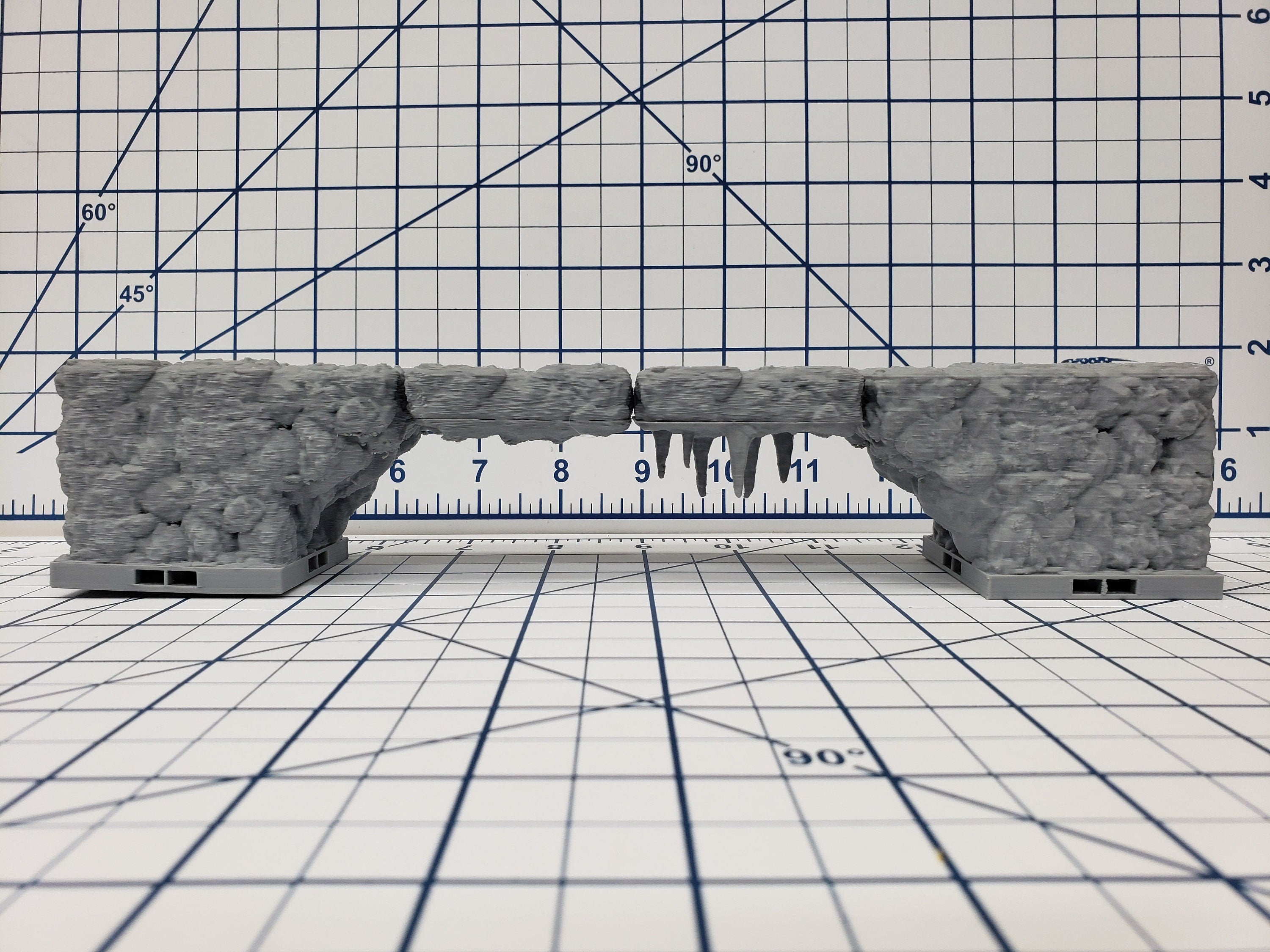 Caverns - Bridge - DragonLock - DND - Pathfinder - RPG - Dungeon & Dragons - 28 mm / 1" - Terrain - Fat Dragon Games