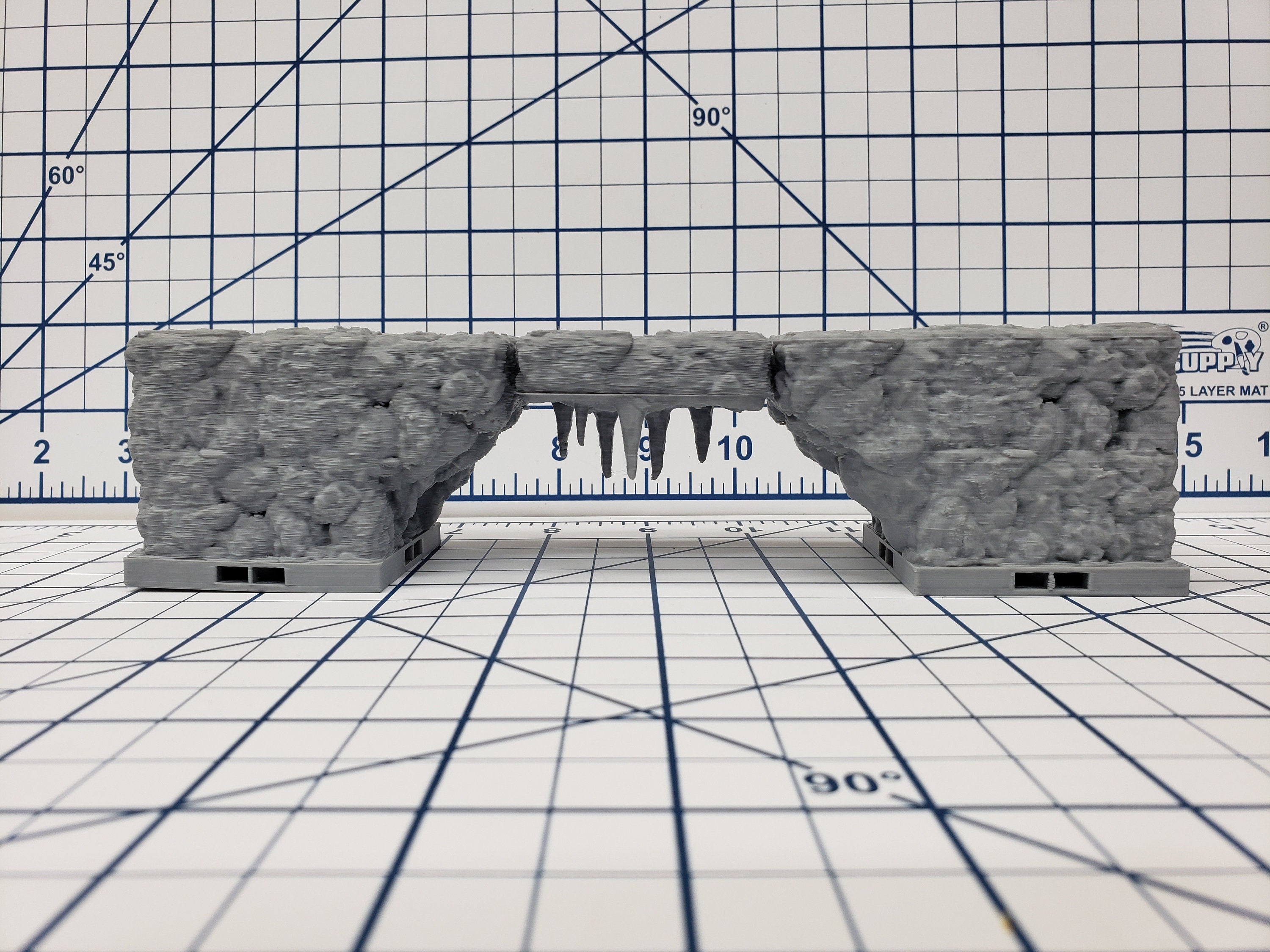 Caverns - Bridge - DragonLock - DND - Pathfinder - RPG - Dungeon & Dragons - 28 mm / 1" - Terrain - Fat Dragon Games