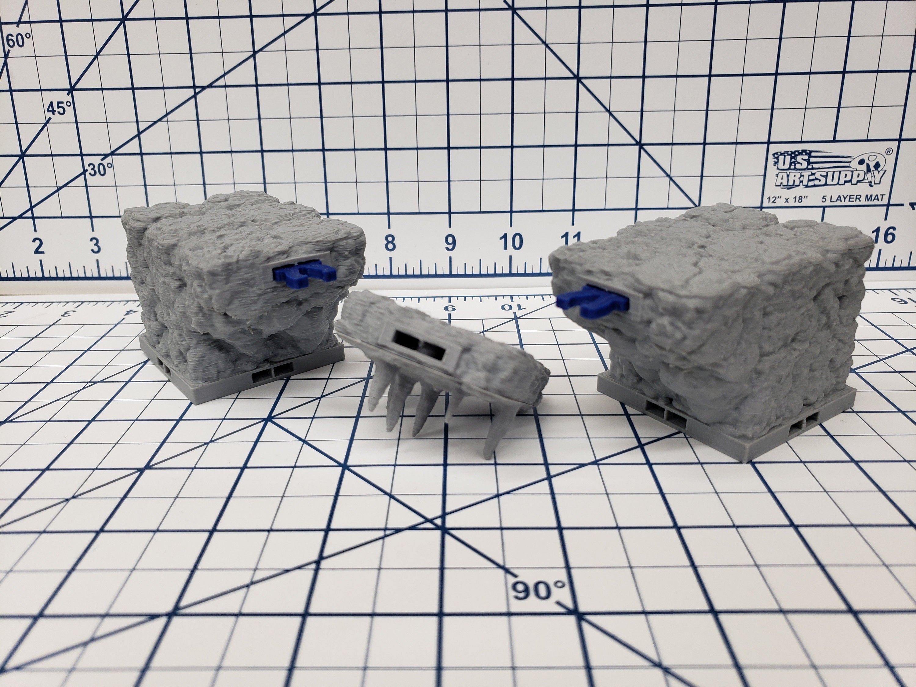 Caverns - Bridge - DragonLock - DND - Pathfinder - RPG - Dungeon & Dragons - 28 mm / 1" - Terrain - Fat Dragon Games