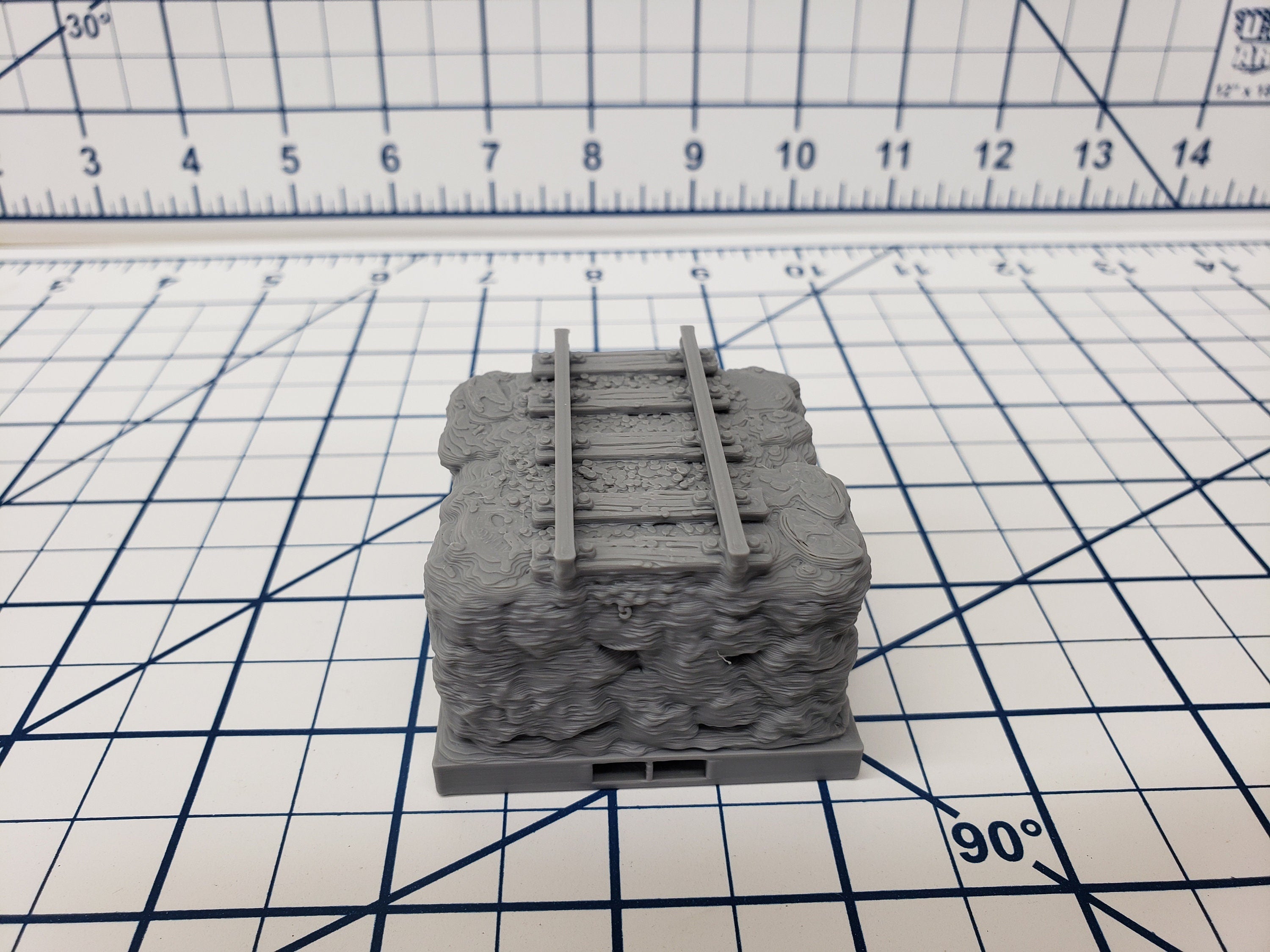 Caverns - Elevated Mine Tiles- DragonLock - DND - Pathfinder - RPG - Dungeon & Dragons - 28 mm / 1" - Terrain - Fat Dragon Games