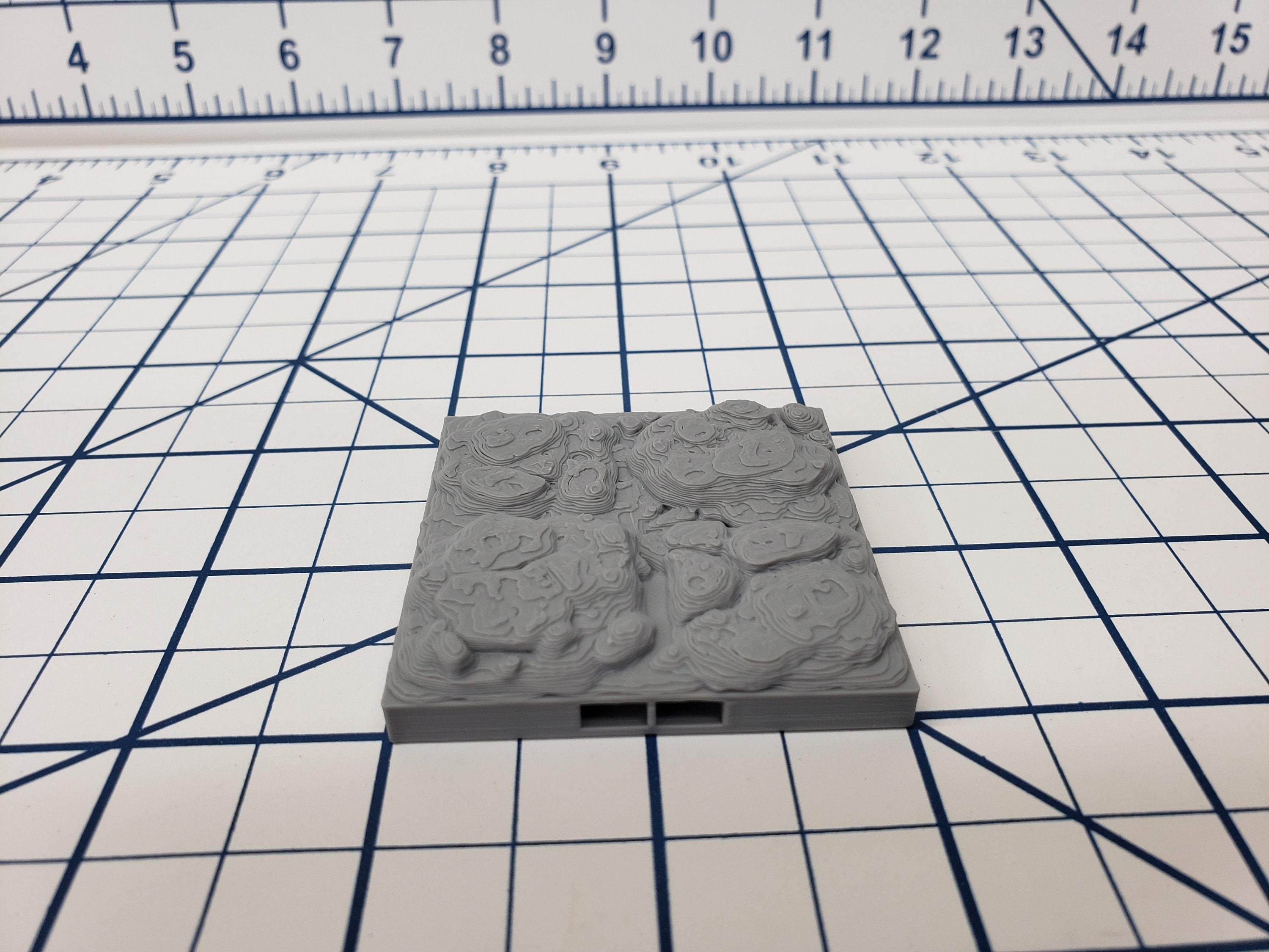 Caverns - Floor Tiles- DragonLock - DND - Pathfinder - RPG - Dungeon & Dragons - 28 mm / 1" - Terrain - Fat Dragon Games