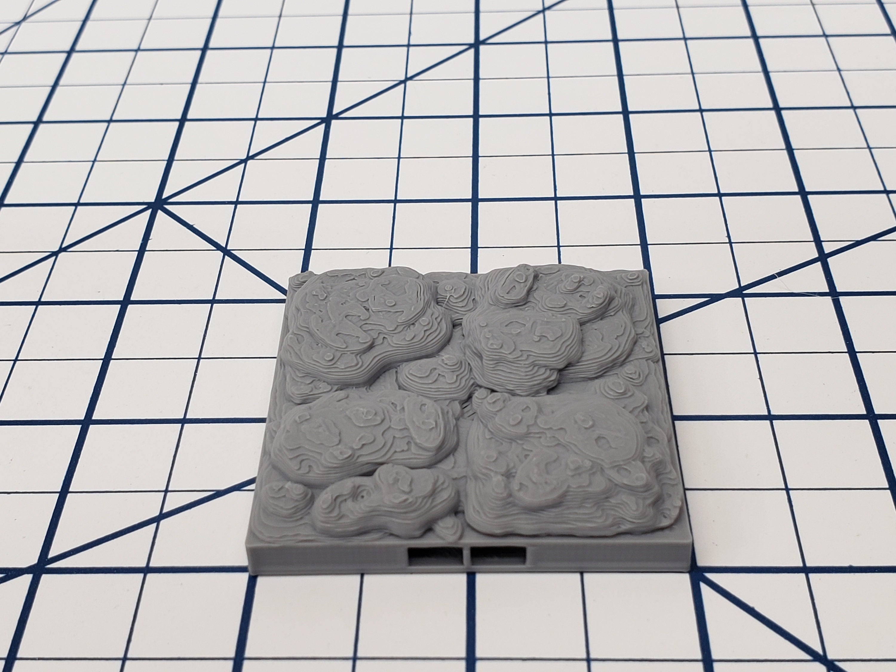 Caverns - Floor Tiles- DragonLock - DND - Pathfinder - RPG - Dungeon & Dragons - 28 mm / 1" - Terrain - Fat Dragon Games