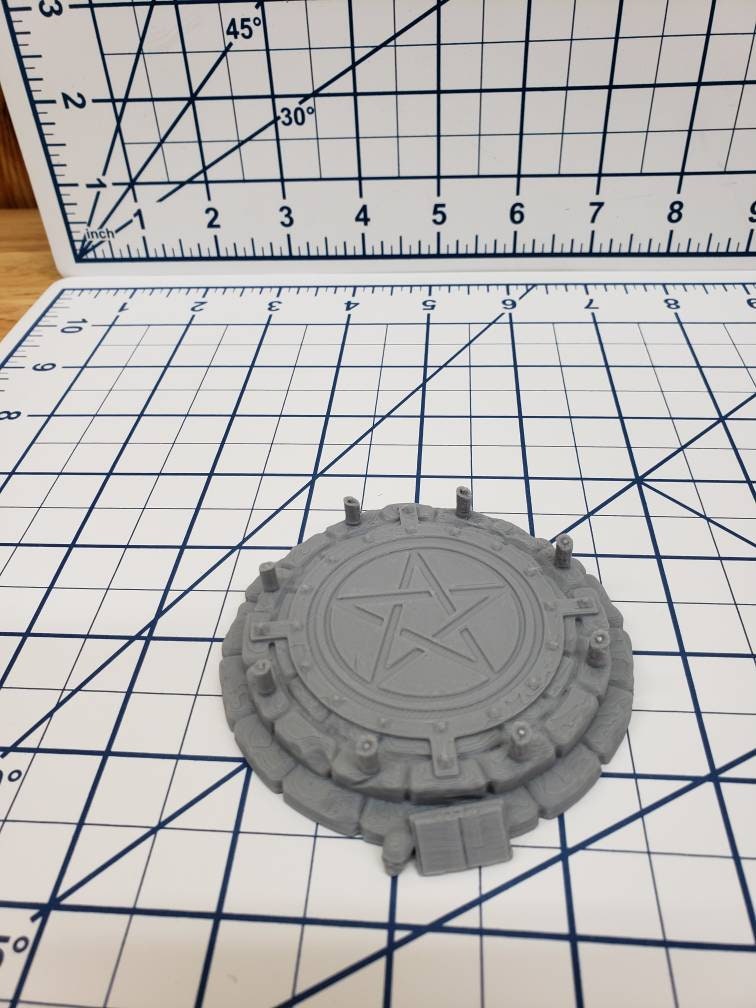 Summoning Circle - Occult and Evil - DND - Pathfinder - RPG - Tabletop - EC3D - Terrain - Dungeons & Dragons