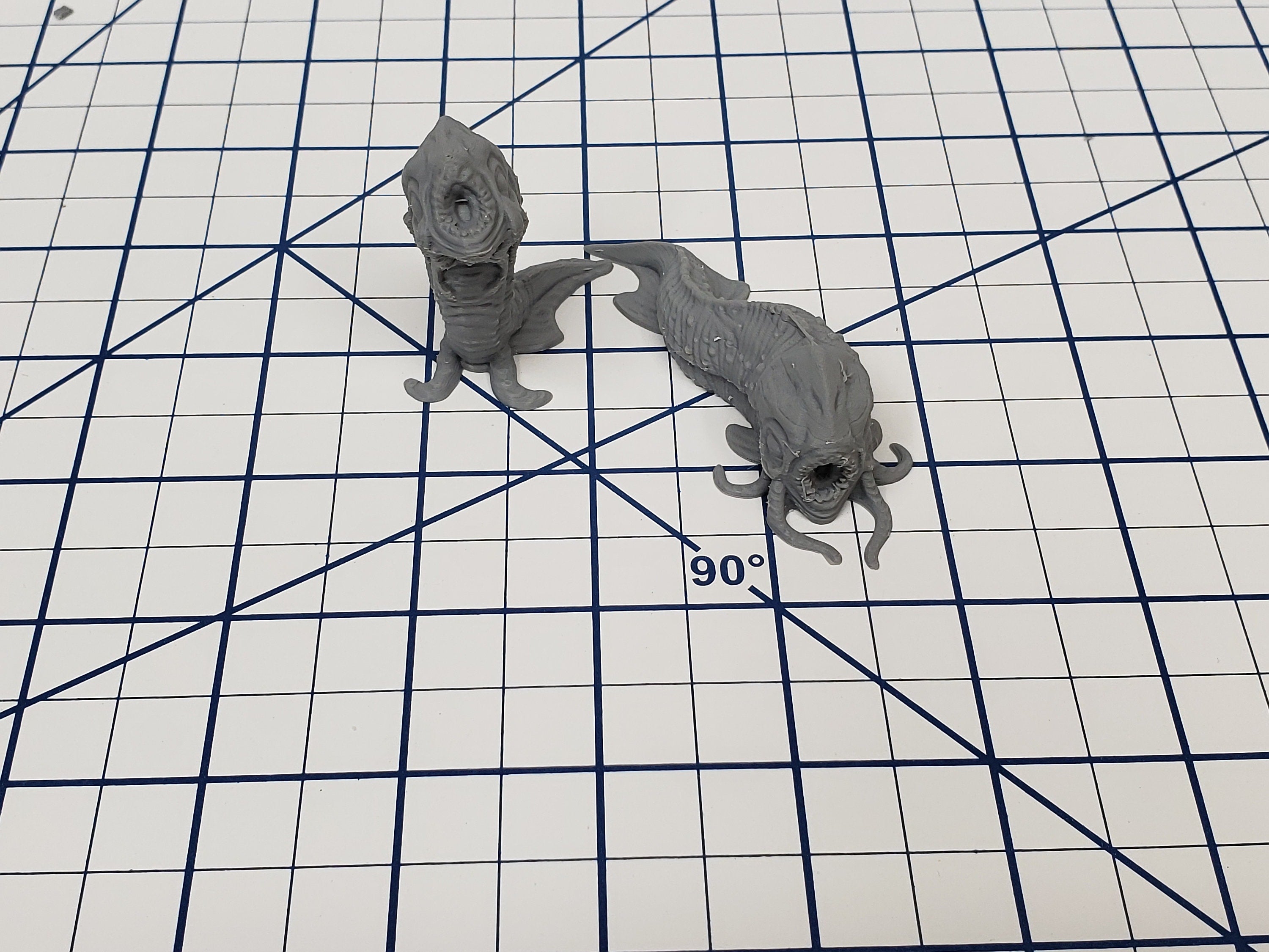 Larvae Alpha Set - Part of A Den of Alien Evil Collection - DND - Pathfinder - Dungeons & Dragons - RPG - Tabletop - 28 mm / 1" - EC3D