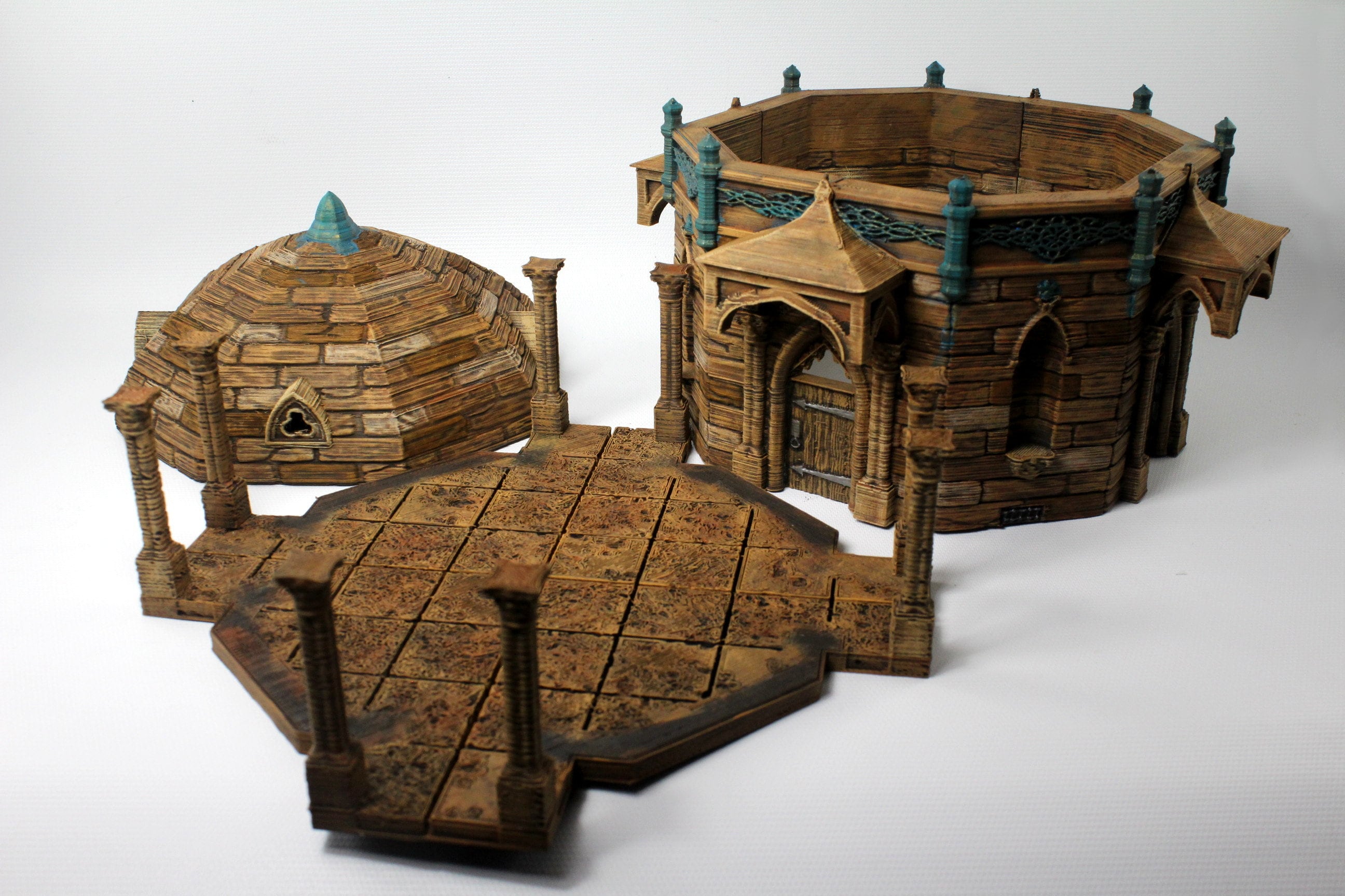 OpenForge Morehead Mausoleum - Tabletop - DND - Pathfinder - RPG - 28 mm / 1" - Terrain - Dungeons & Dragons -
