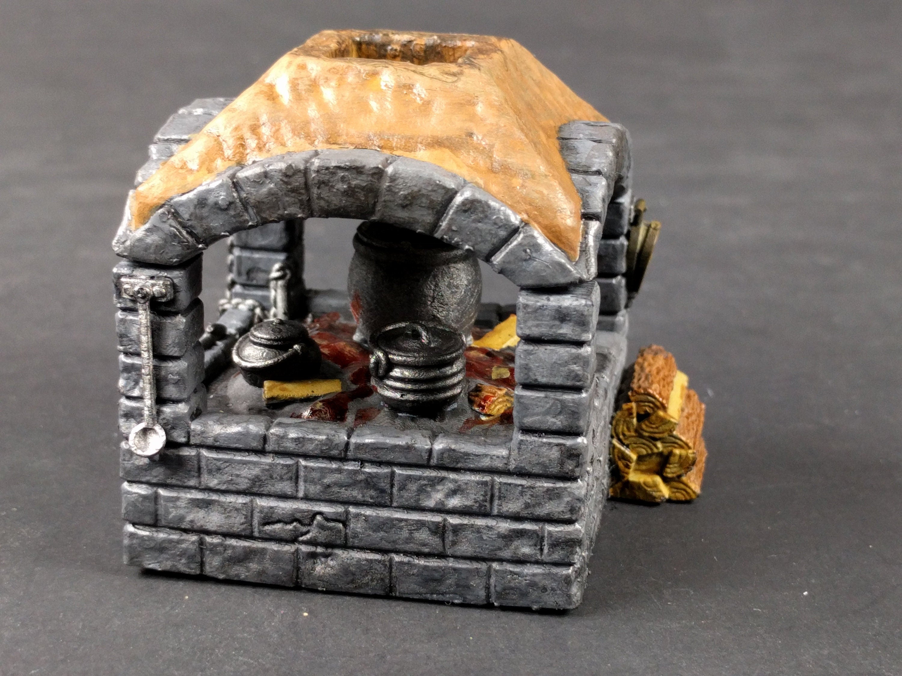 Cooking Heart - OpenForge - DND - Pathfinder - RPG - Dungeon & Dragons - 28 mm / 1" Scale - Dungeon and Map Accessories