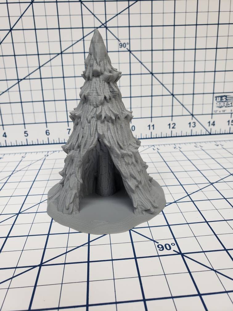 The Wilds of Wintertide Pine Trees - EC3D - DND - Pathfinder - Dungeons & Dragons - RPG - Tabletop - 28 mm / 1" - Scatter Terrain