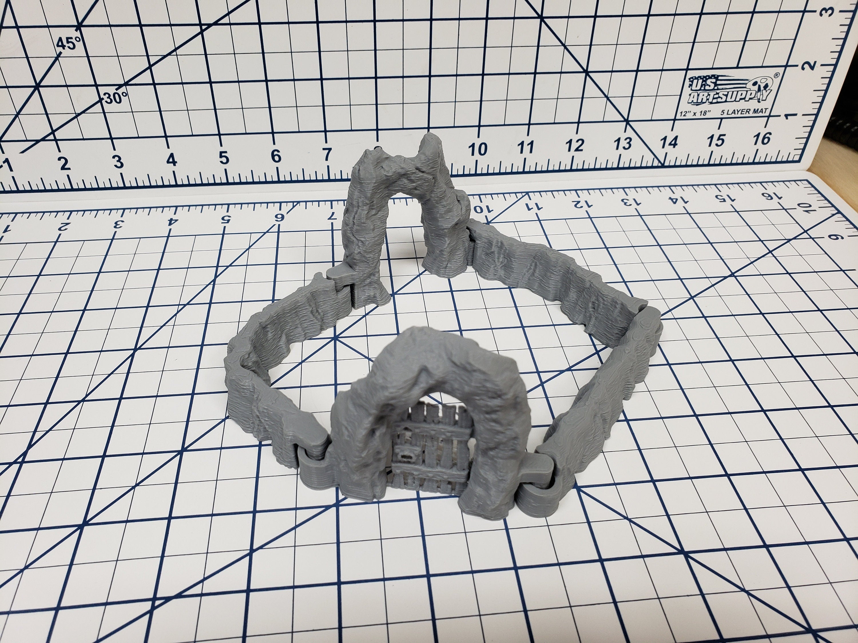 DungeonSticks - Dry Caverns Starter Set 25 Tiles! - DND - Pathfinder - Dungeons & Dragons - Terrain - RPG - Tabletop - 28 mm / 1"