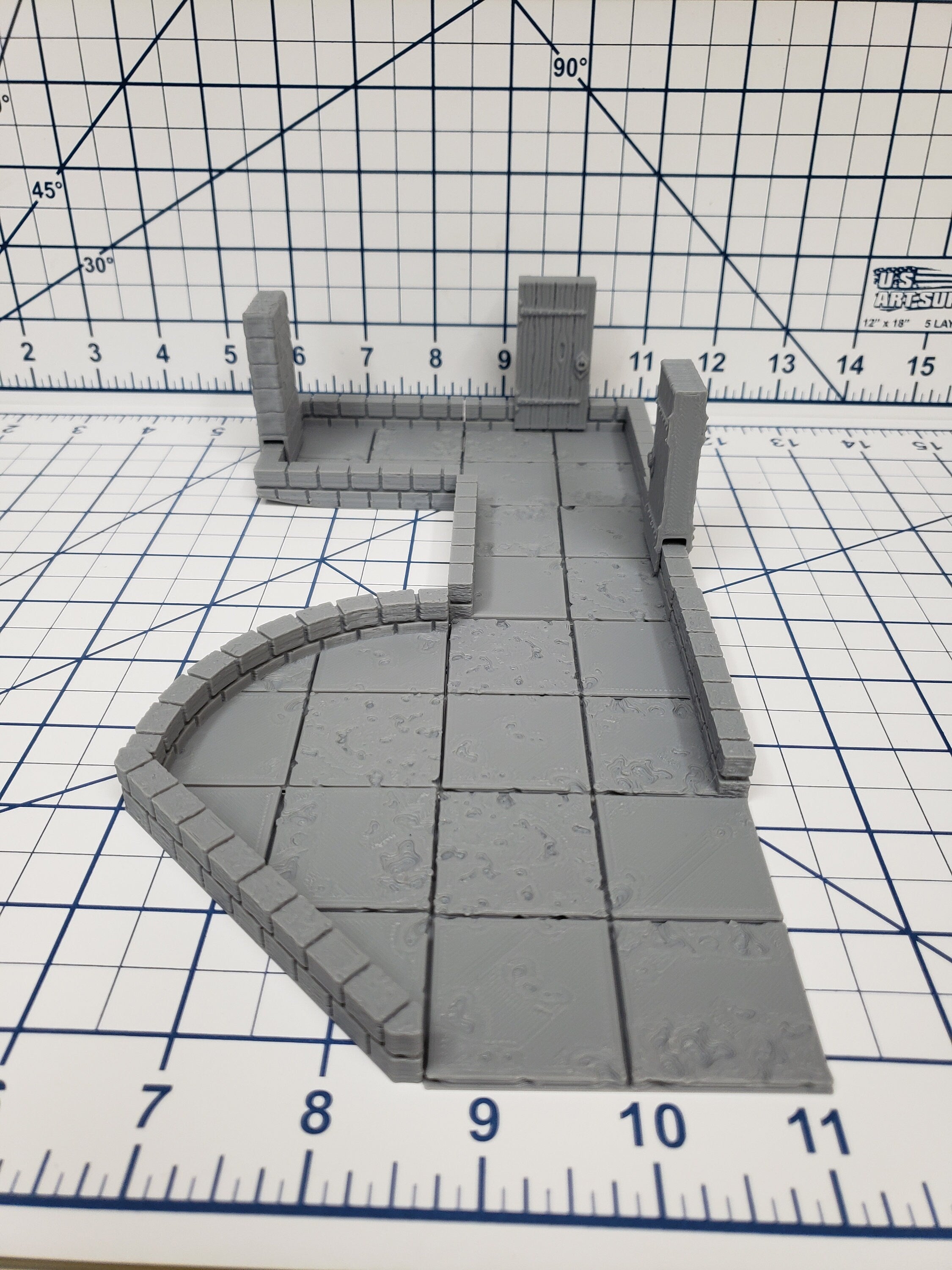 True Tiles - Cut Stone Premium Set 125 Tiles! - OpenLock - DND - Pathfinder - Dungeons & Dragons - Terrain - RPG - Tabletop - 28 mm / 1"